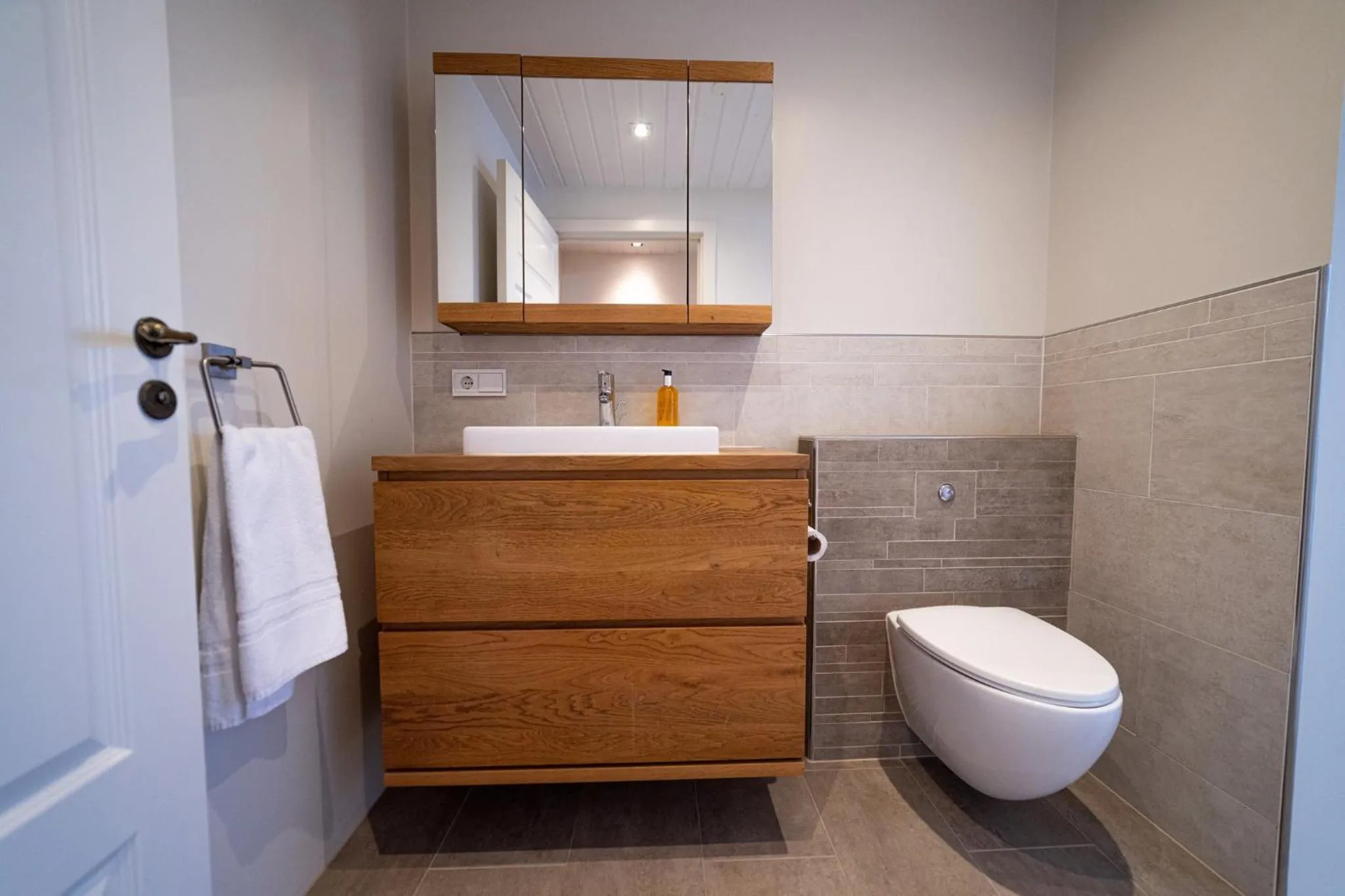Bathroom in Miðhraun - Lava resort & Restaurant