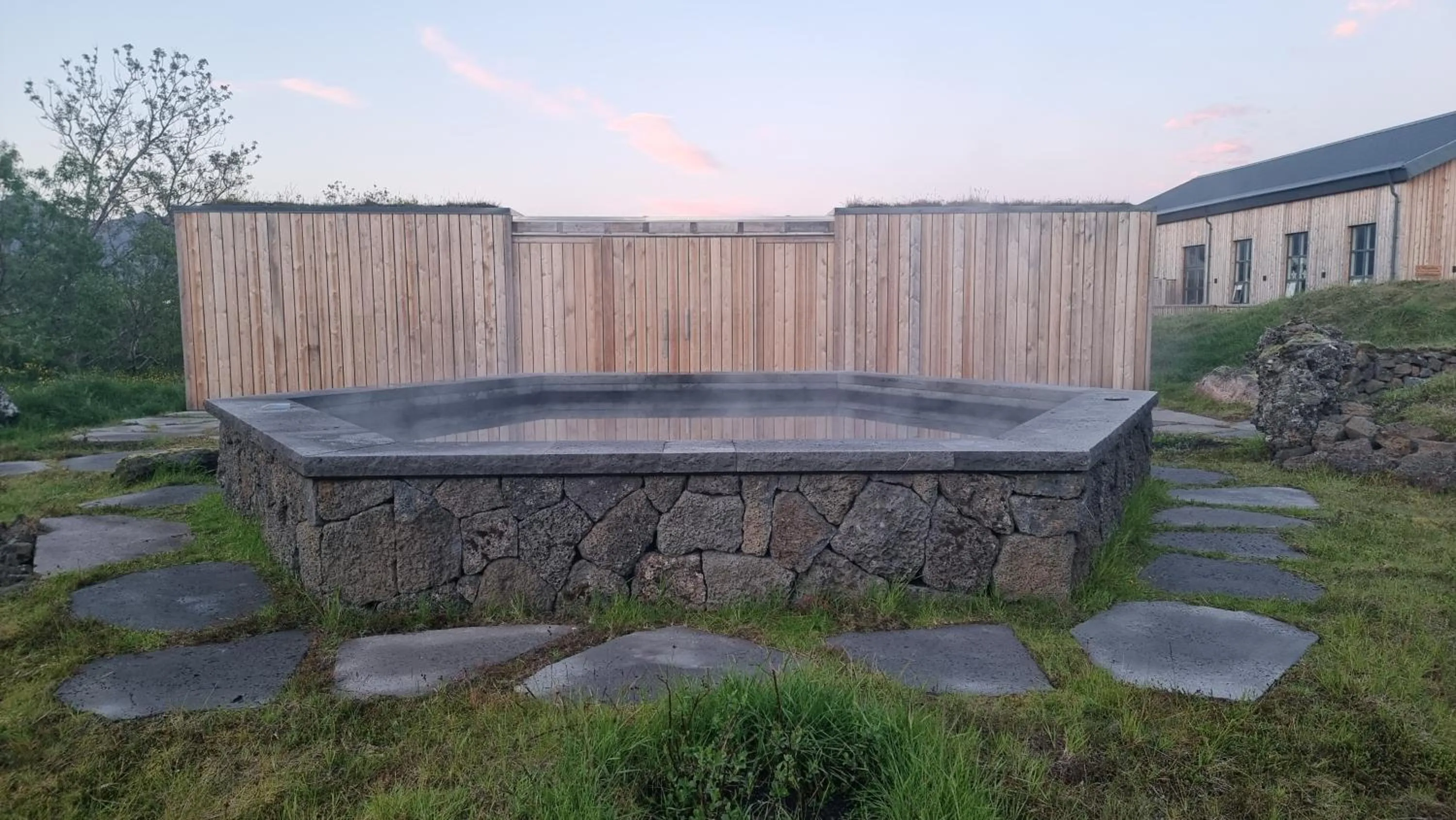 Hot Tub in Miðhraun - Lava resort & Restaurant