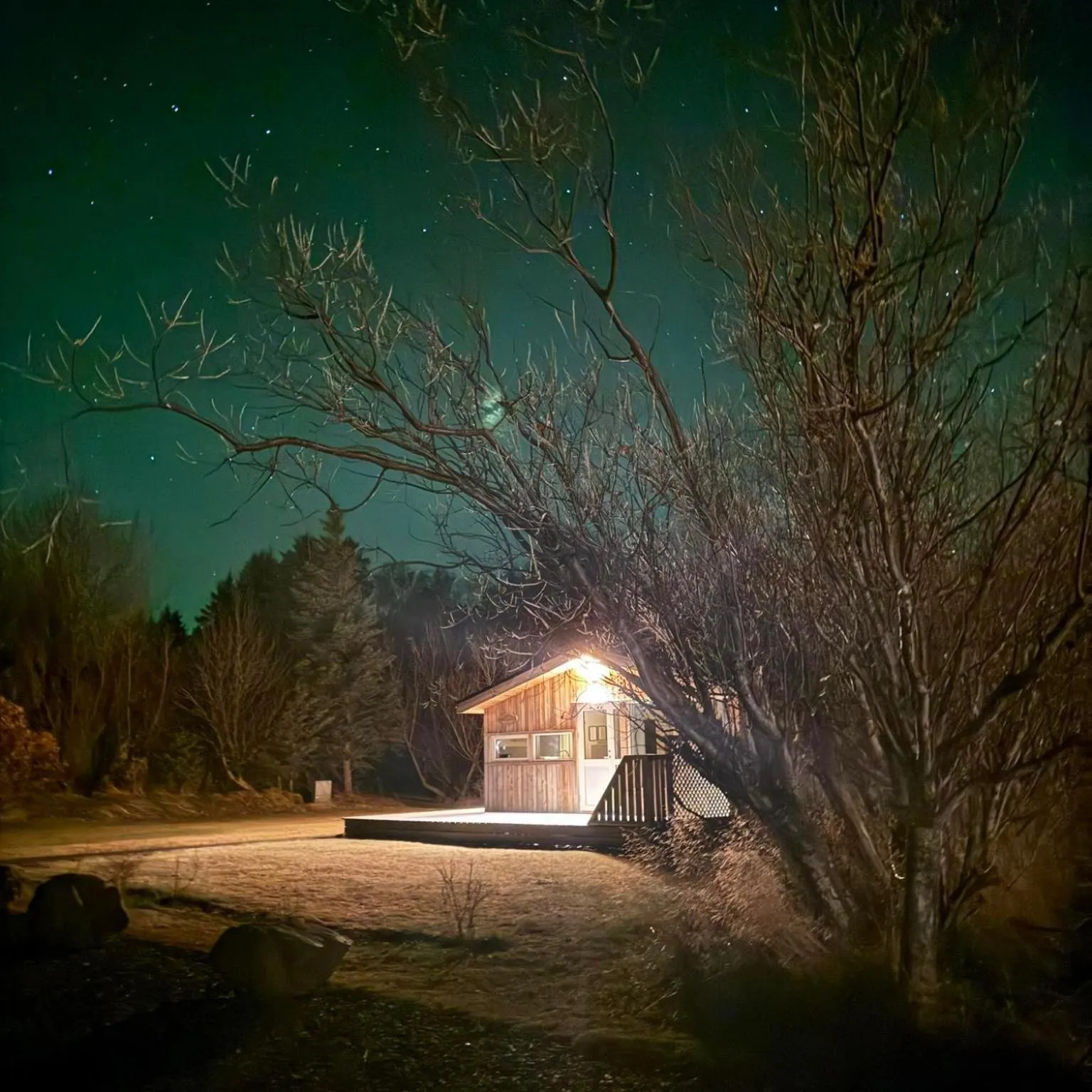 Night in Miðhraun - Lava resort & Restaurant