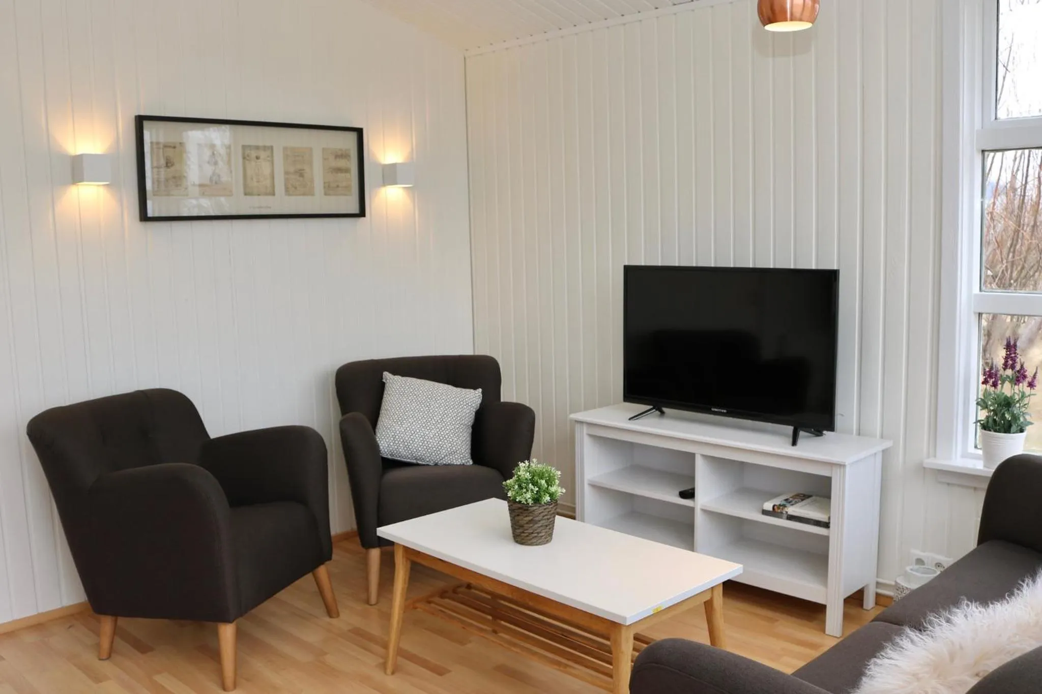 Living room in Miðhraun - Lava resort & Restaurant