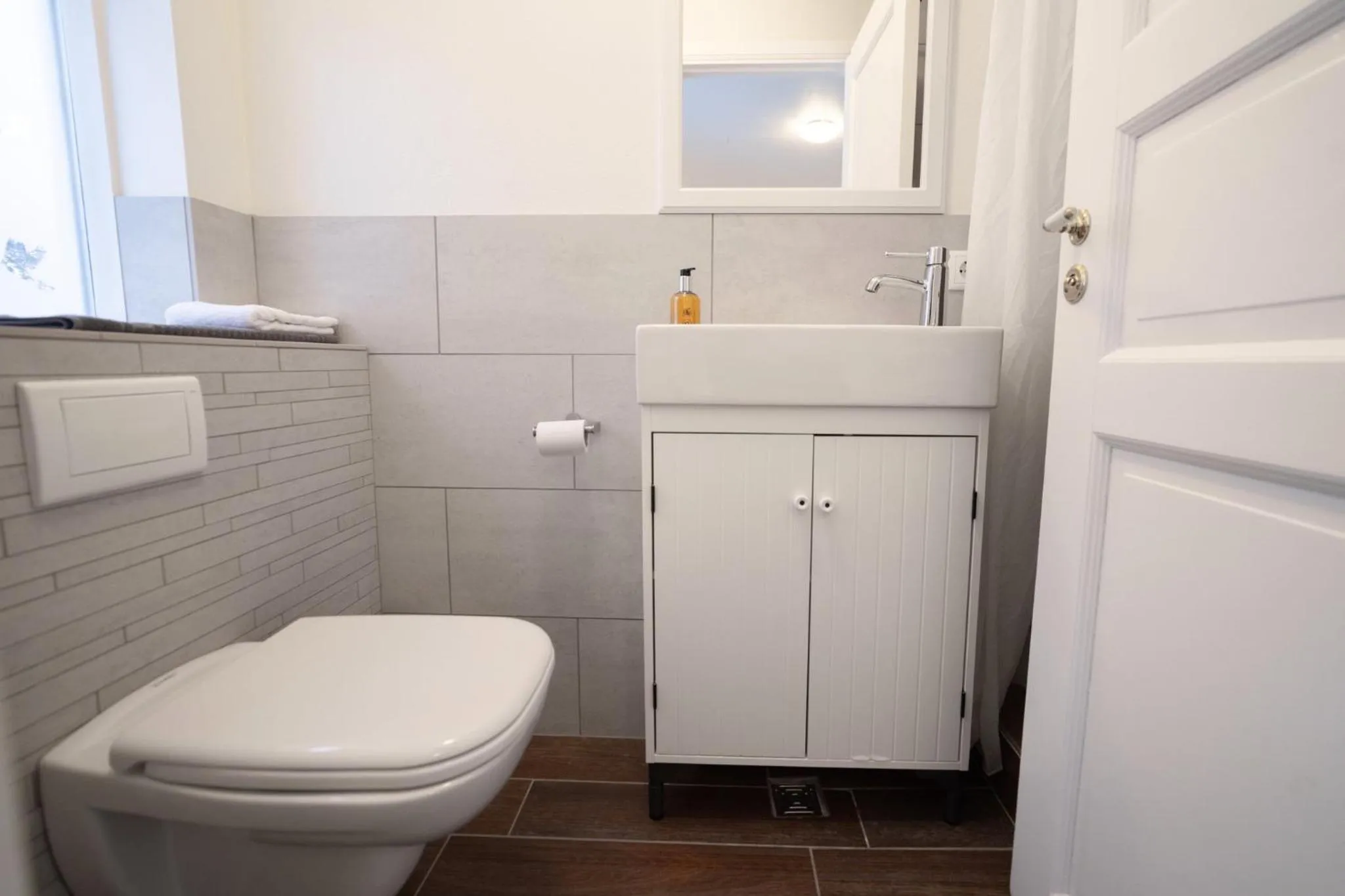 Bathroom in Miðhraun - Lava resort & Restaurant