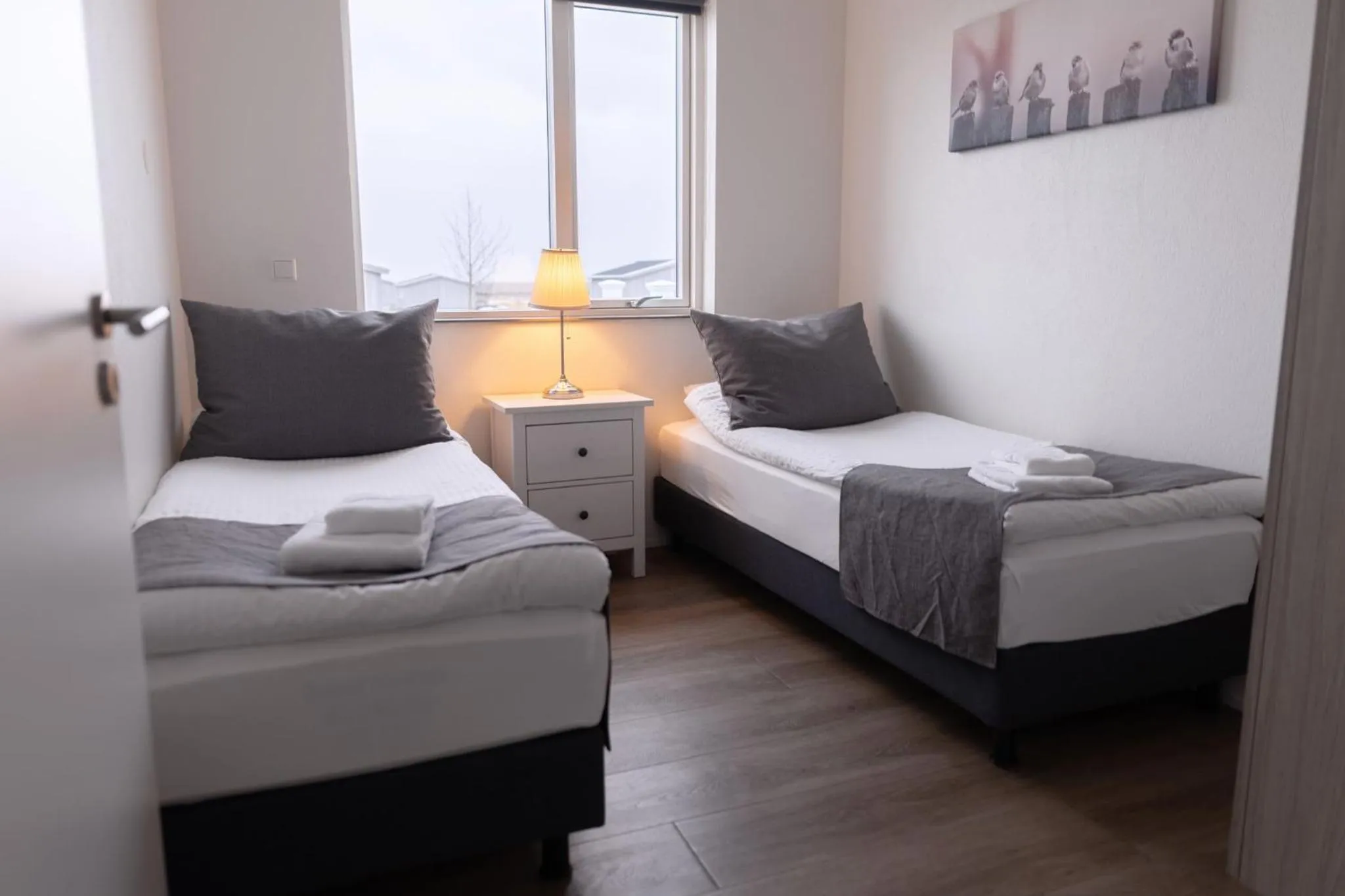 Bedroom, Bed in Miðhraun - Lava resort & Restaurant