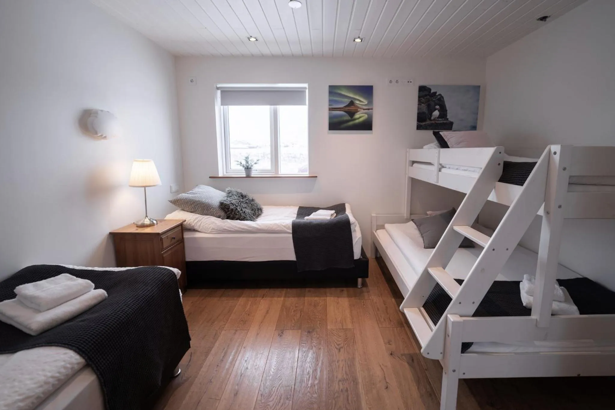 Bedroom, Bed in Miðhraun - Lava resort & Restaurant