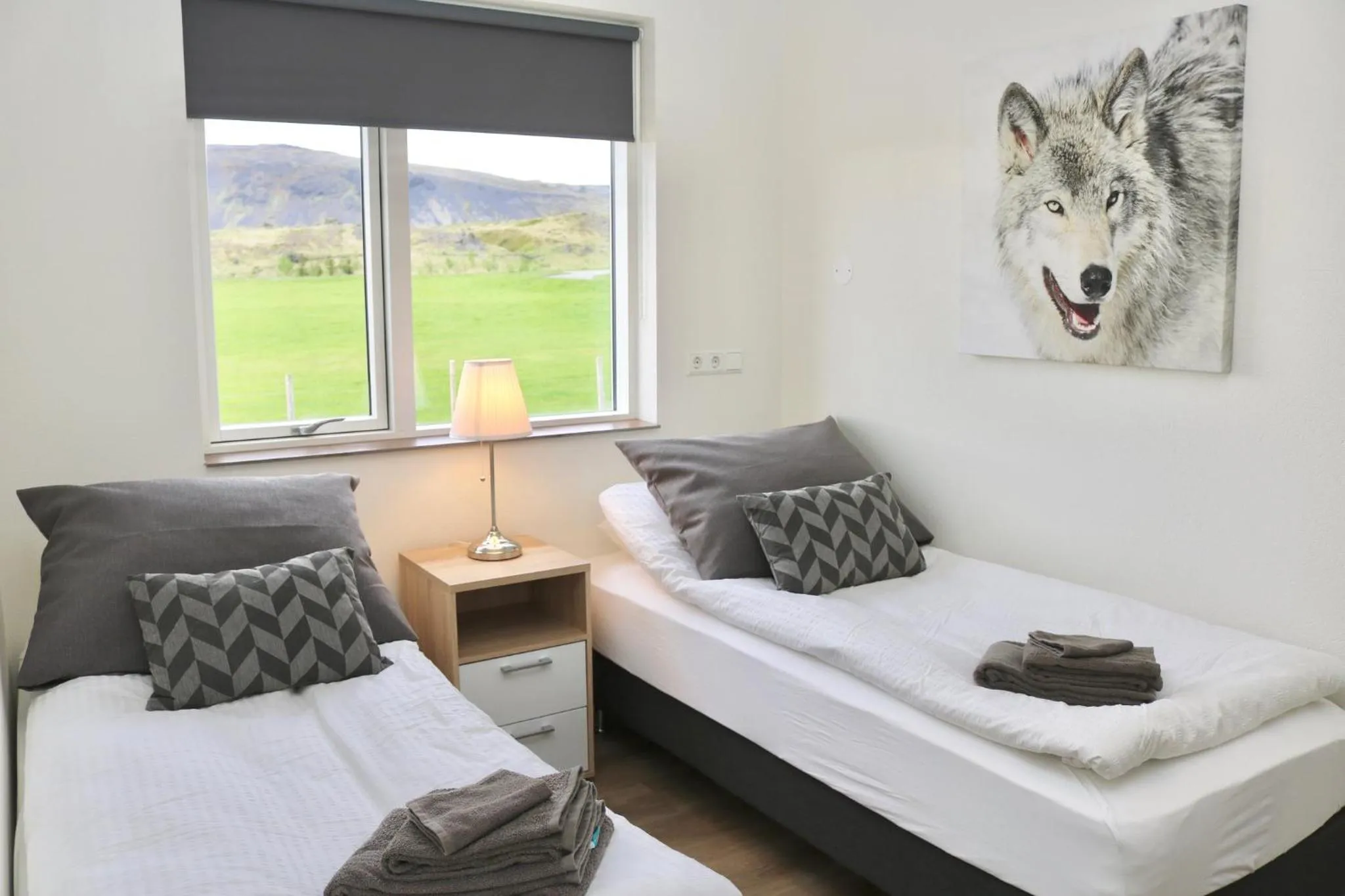 Bedroom, Bed in Miðhraun - Lava resort & Restaurant