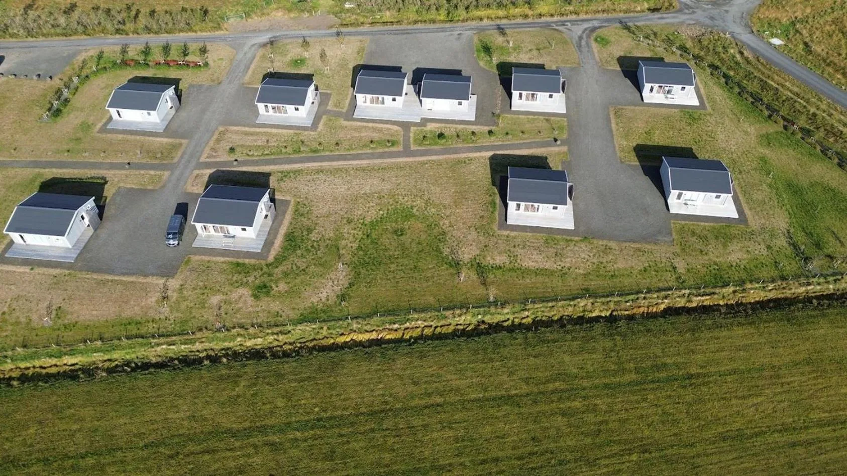 Bird's eye view in Miðhraun - Lava resort & Restaurant