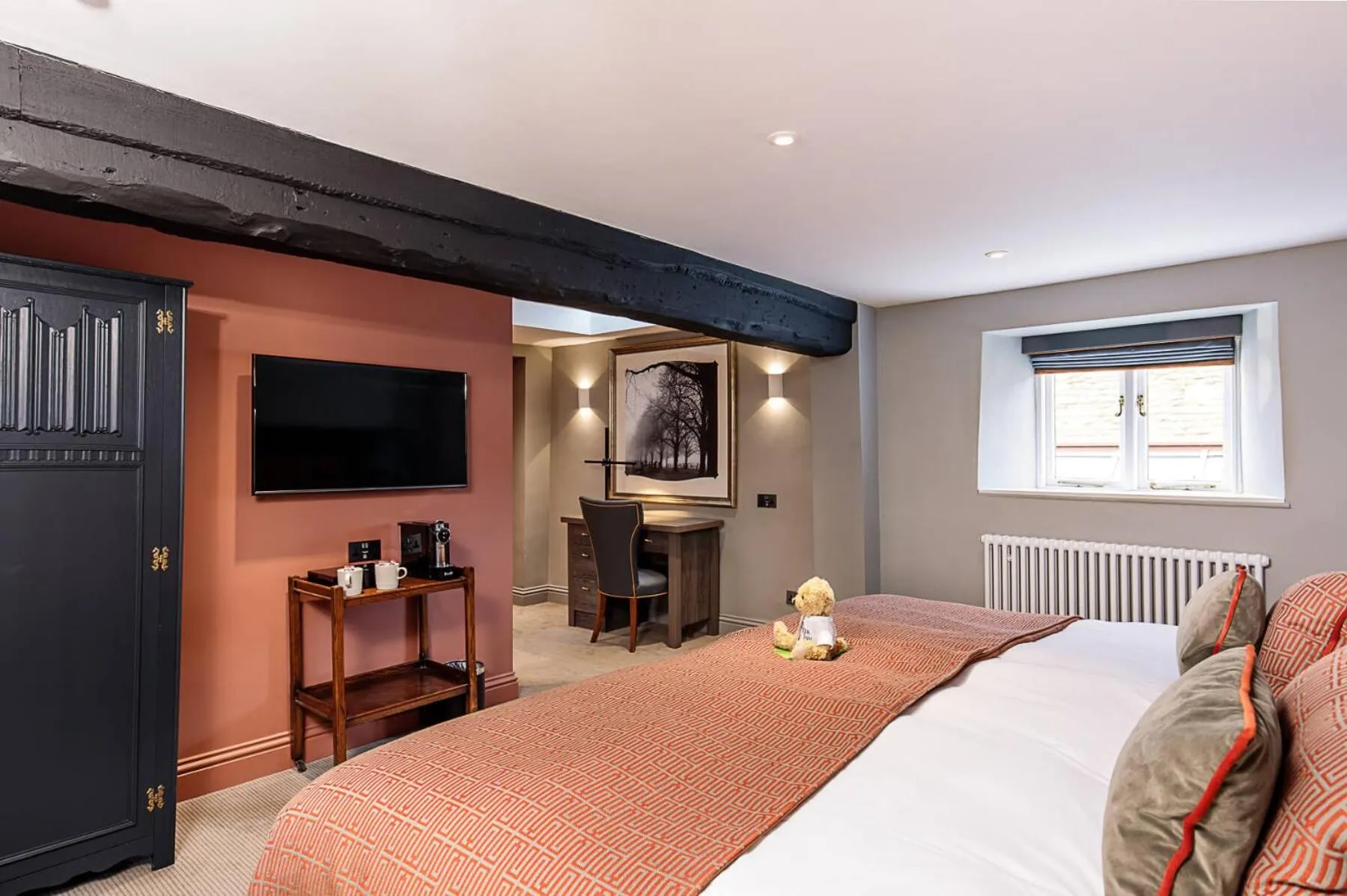 Bed in The Castle Inn