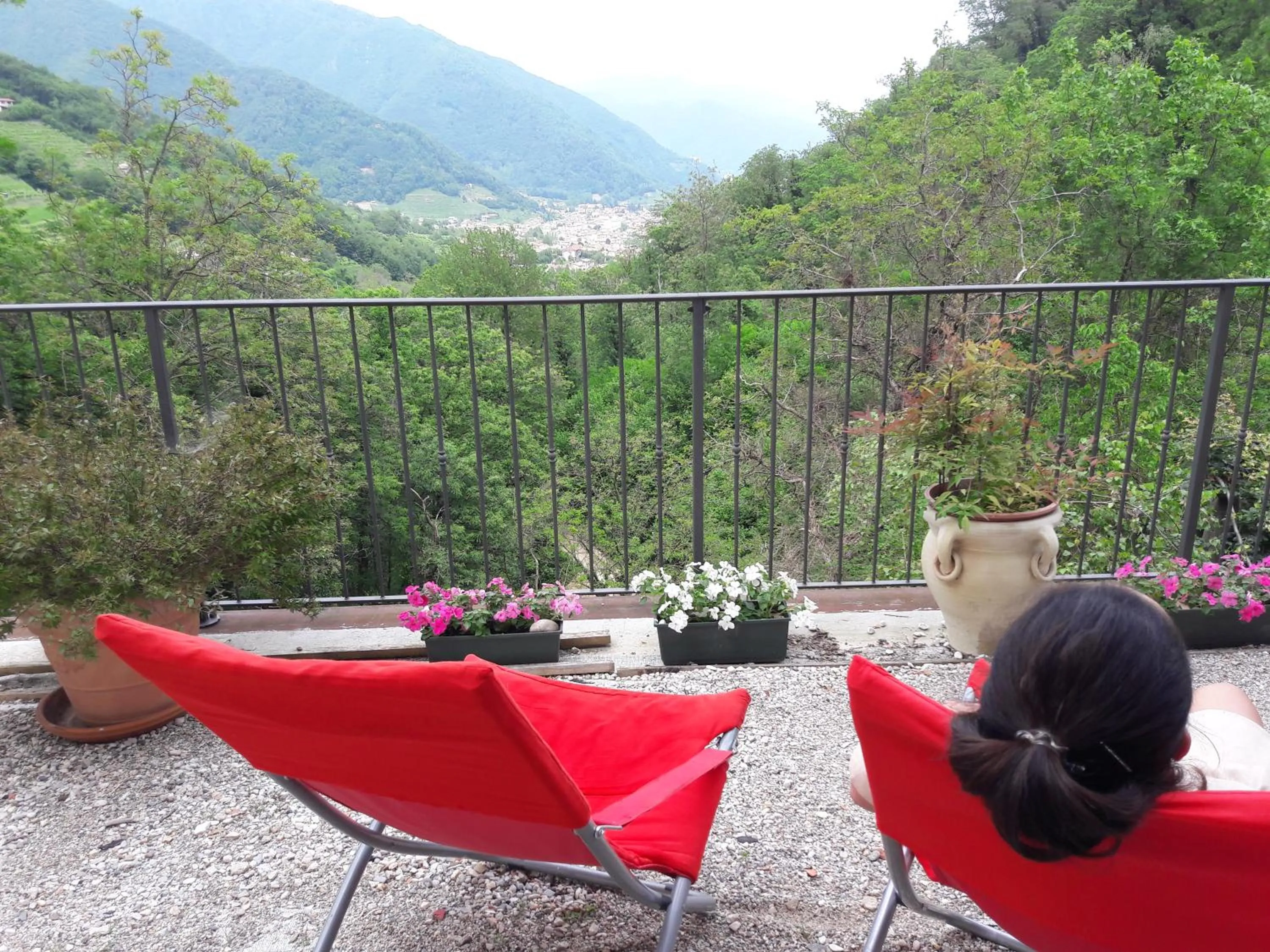 Mountain view in Bed and Breakfast Isabella