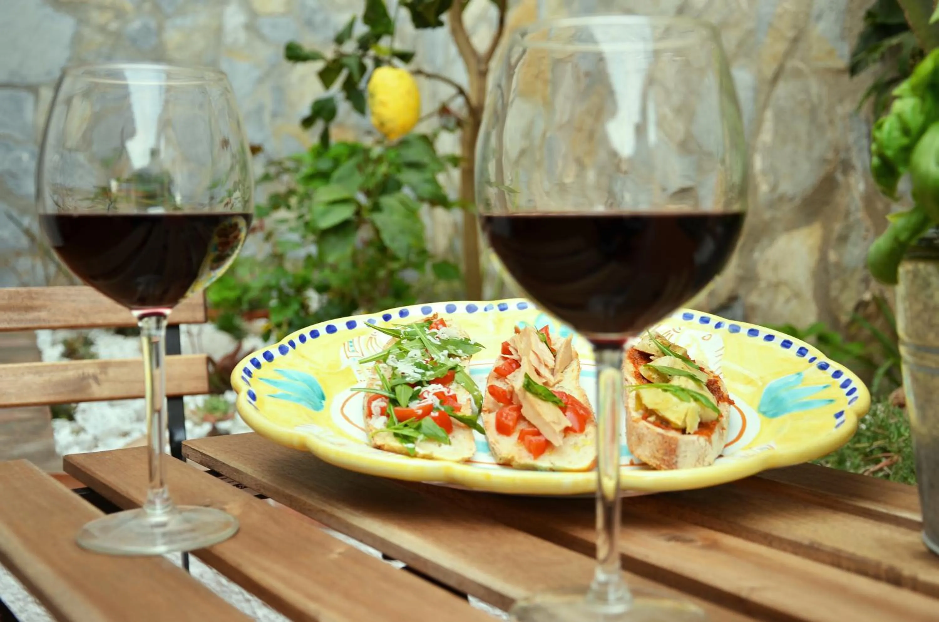 Decorative detail in B&B Cetara Amalfi Coast