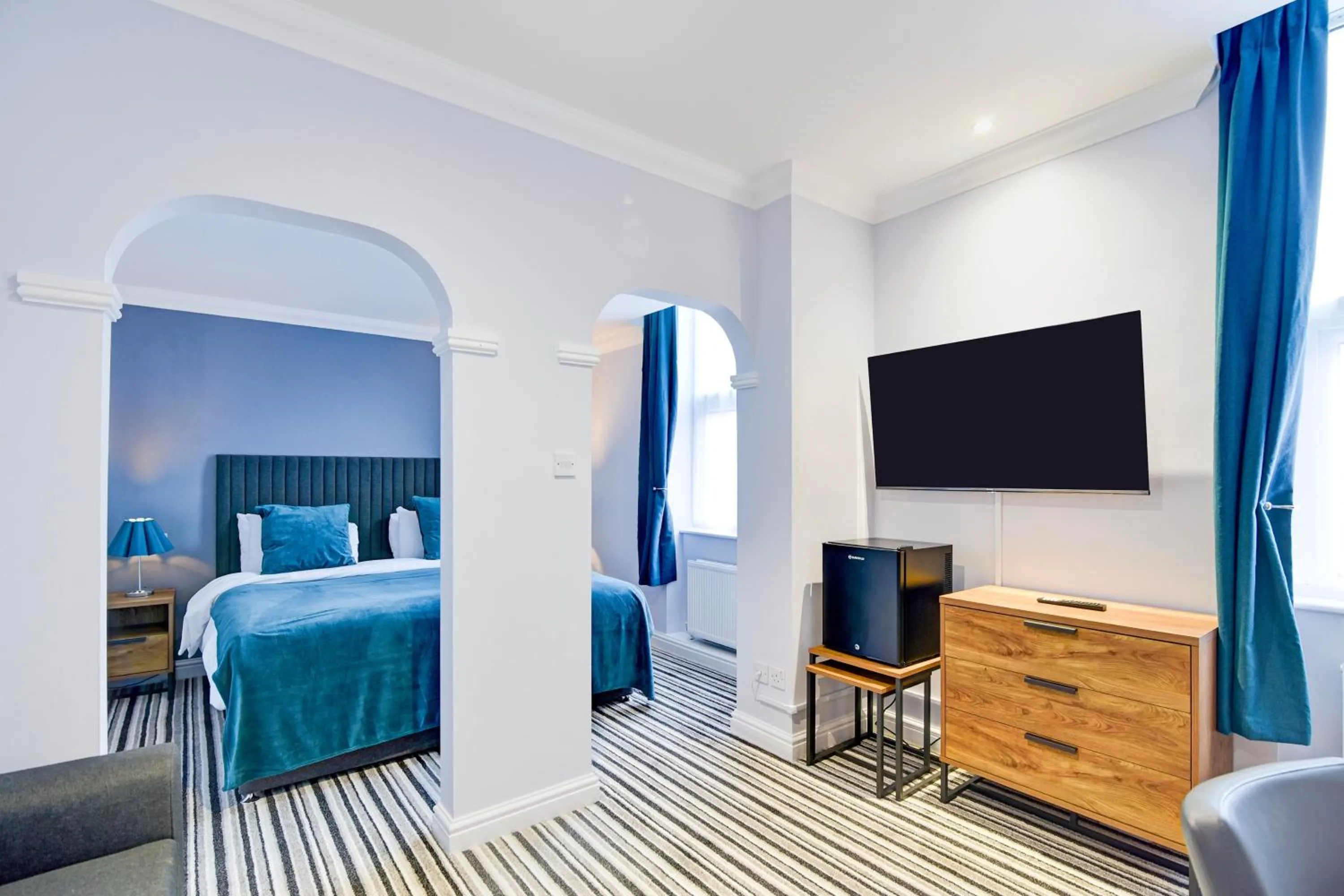 Bedroom, Bed in Aston Court Derby City Centre by Belvilla