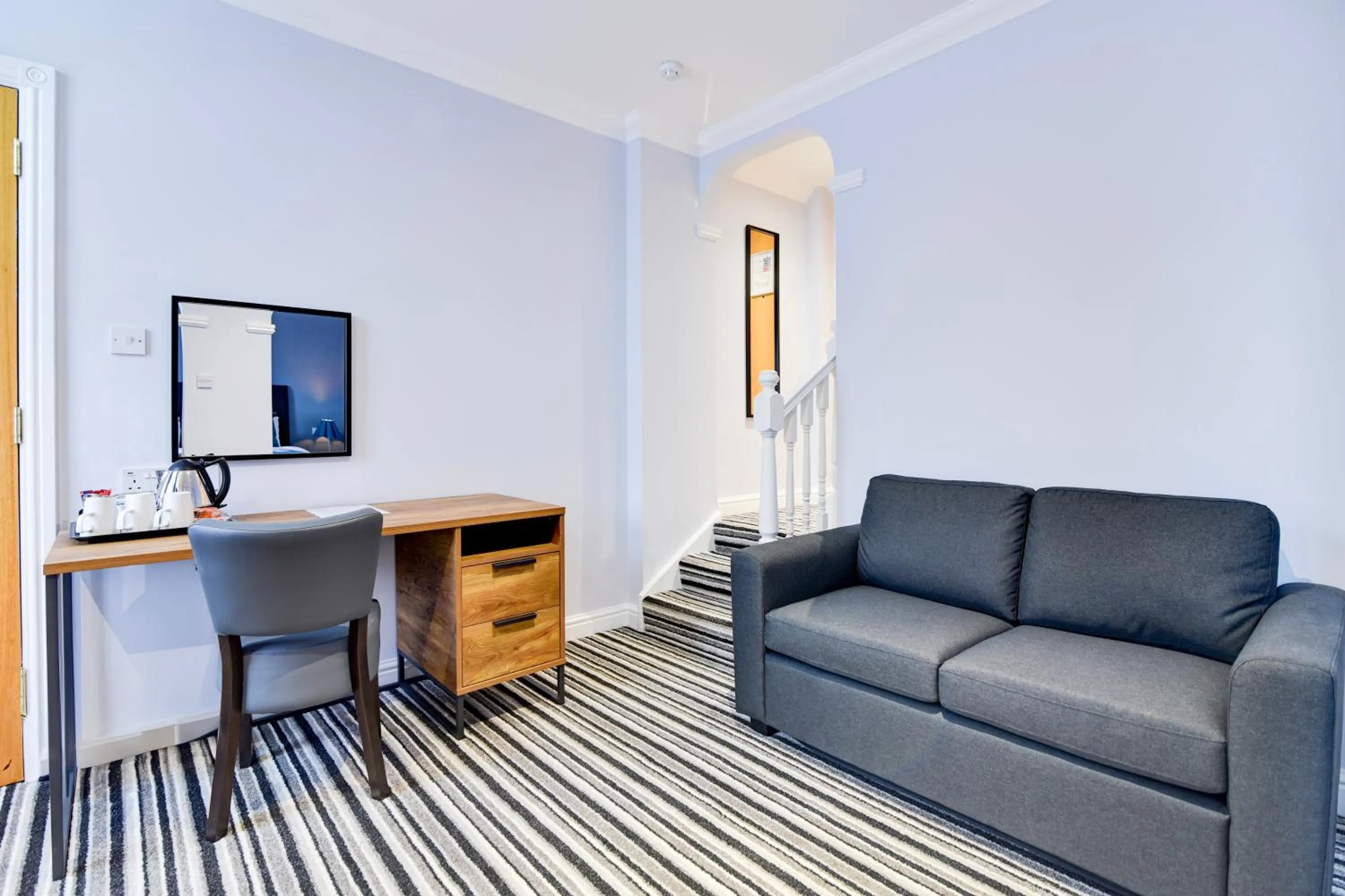 Seating area in Aston Court Derby City Centre by Belvilla