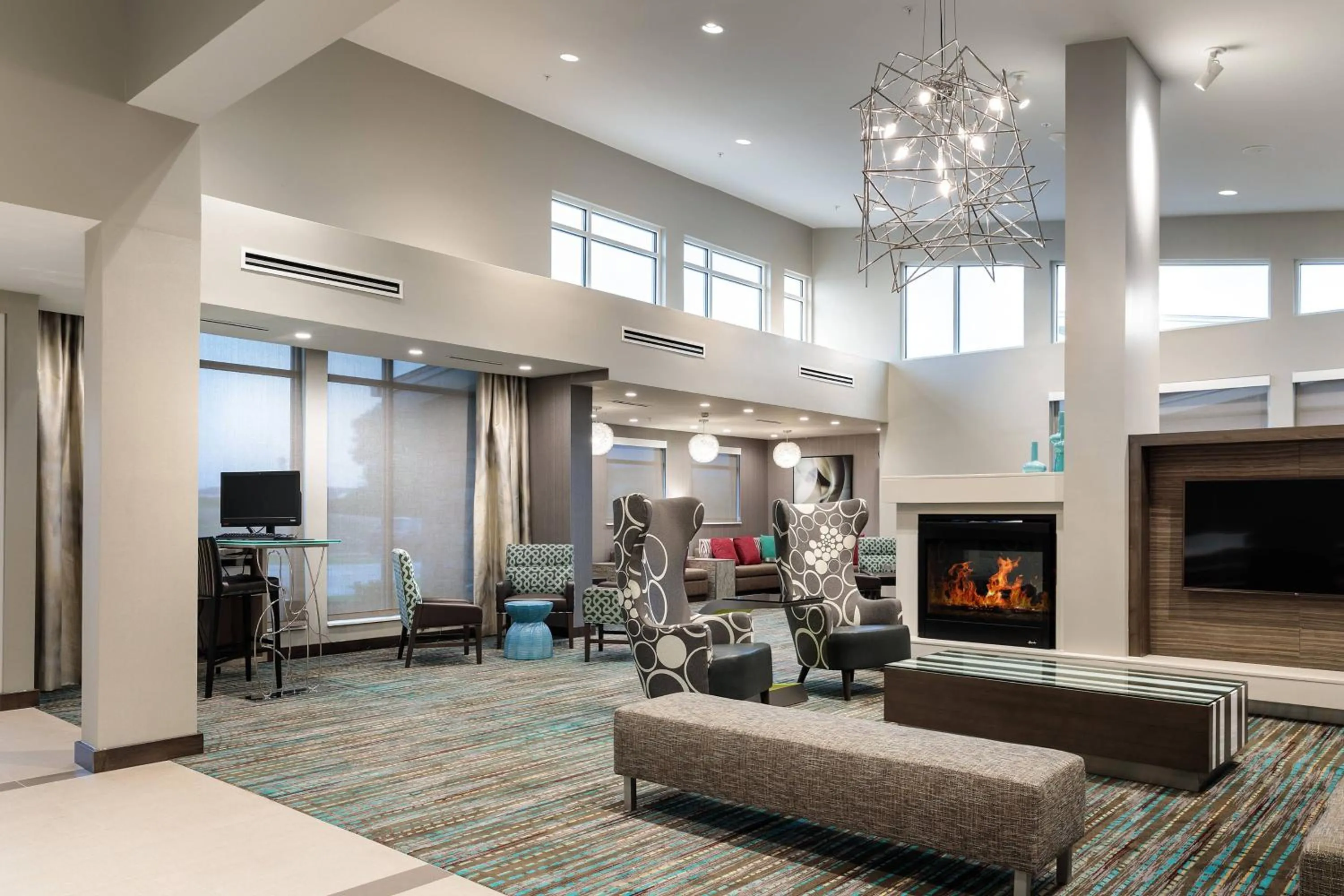 Lobby or reception in Residence Inn by Marriott Dallas Plano/Richardson at Coit Rd.