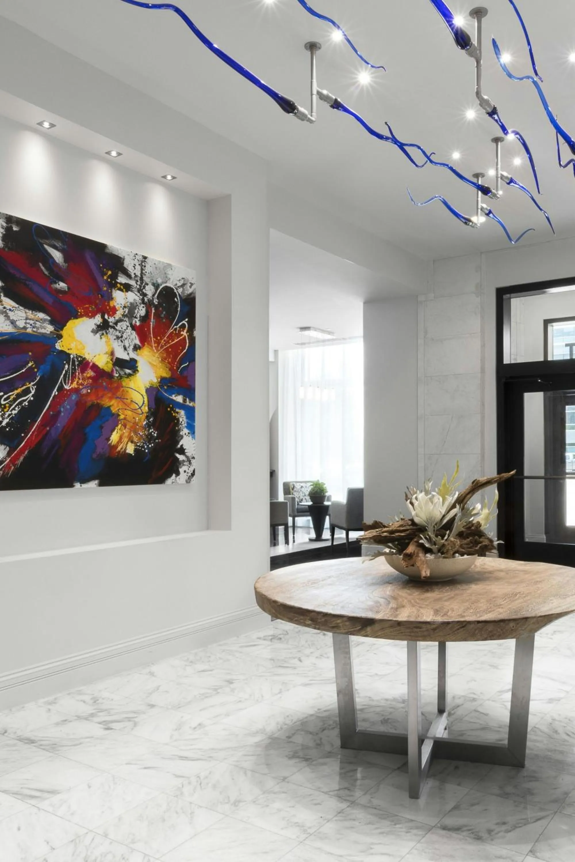 Lobby or reception in The Current Iowa, Autograph Collection