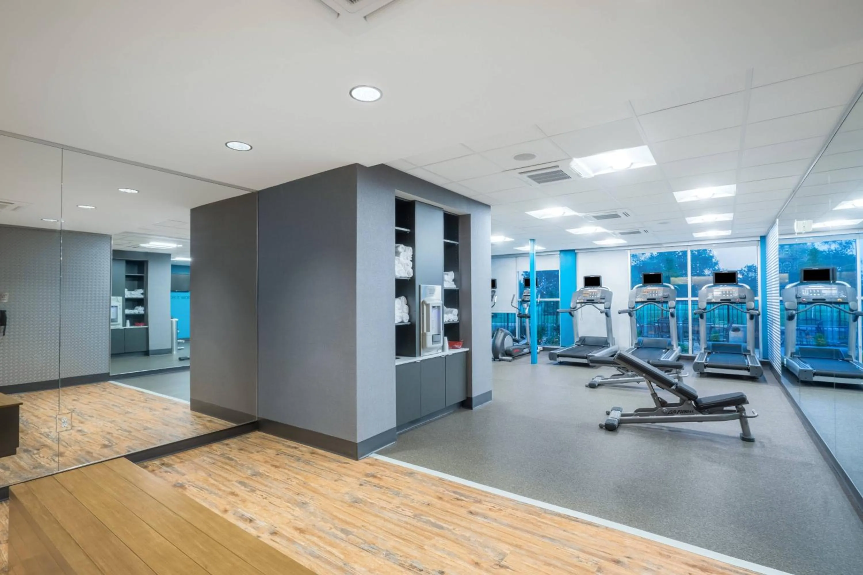 Fitness centre/facilities in Fairfield Inn & Suites by Marriott Bloomsburg