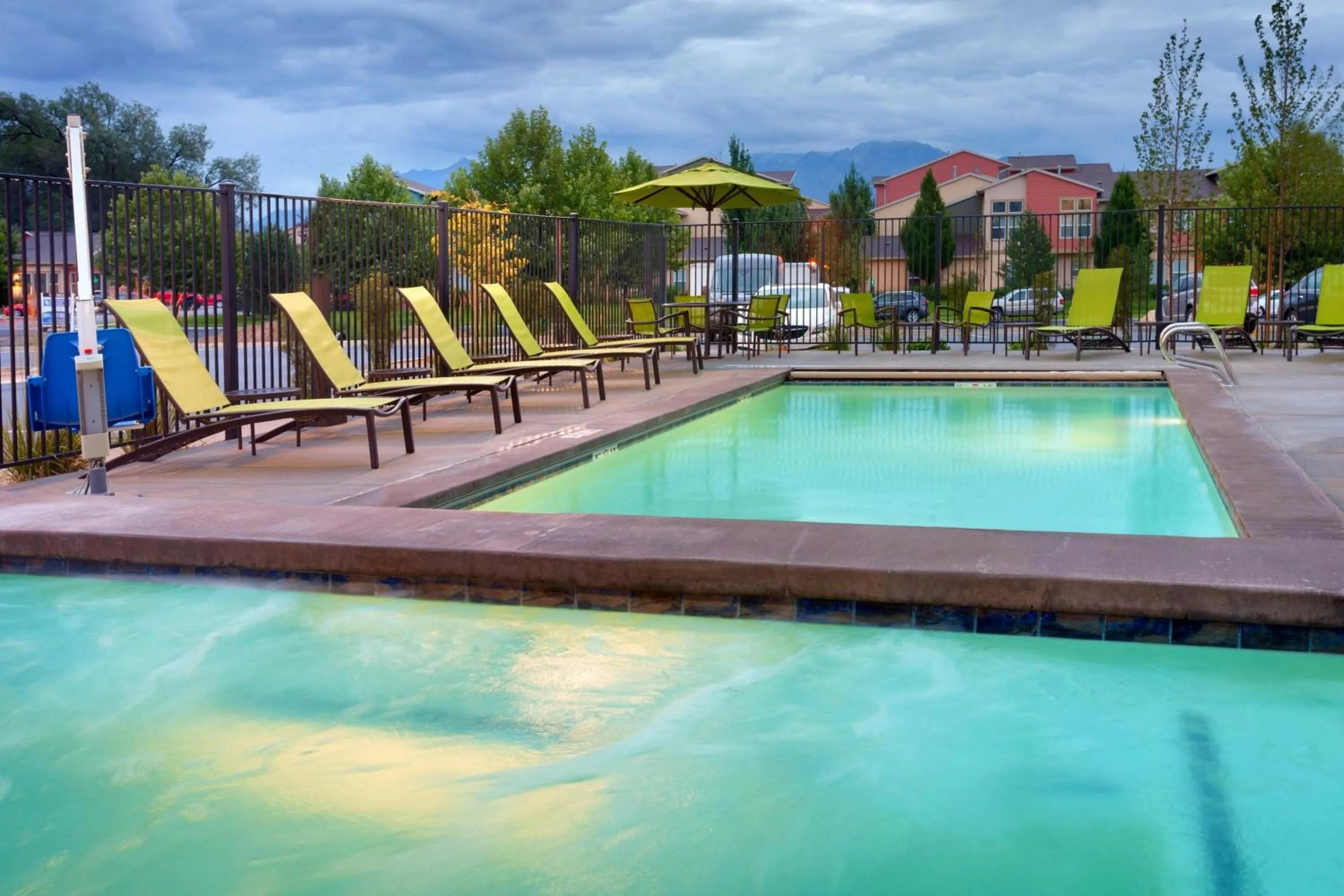 Swimming pool in SpringHill Suites by Marriott Salt Lake City-South Jordan