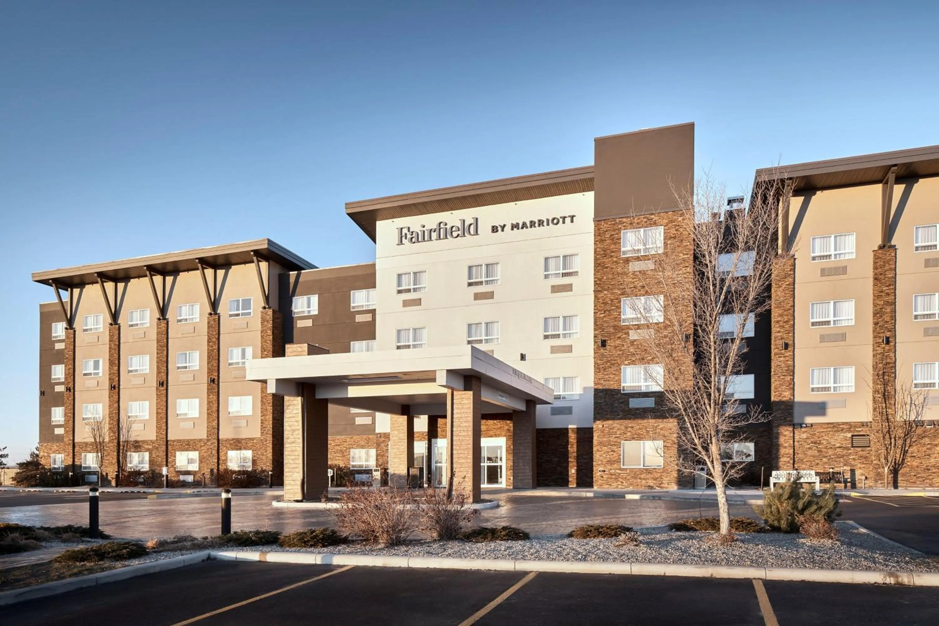 Property building in Fairfield Inn & Suites by Marriott Airdrie