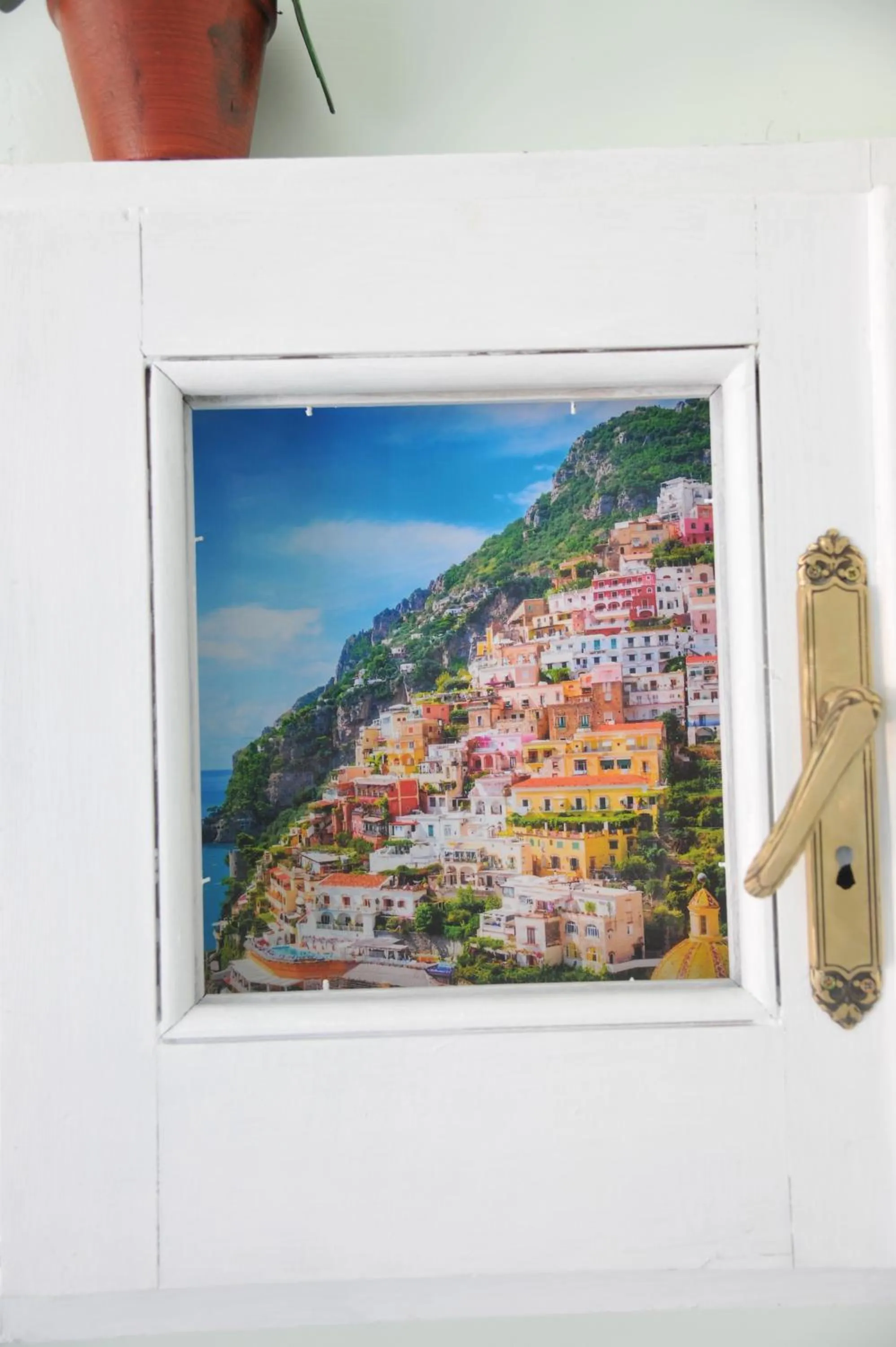 Decorative detail in B&b Le Cycas