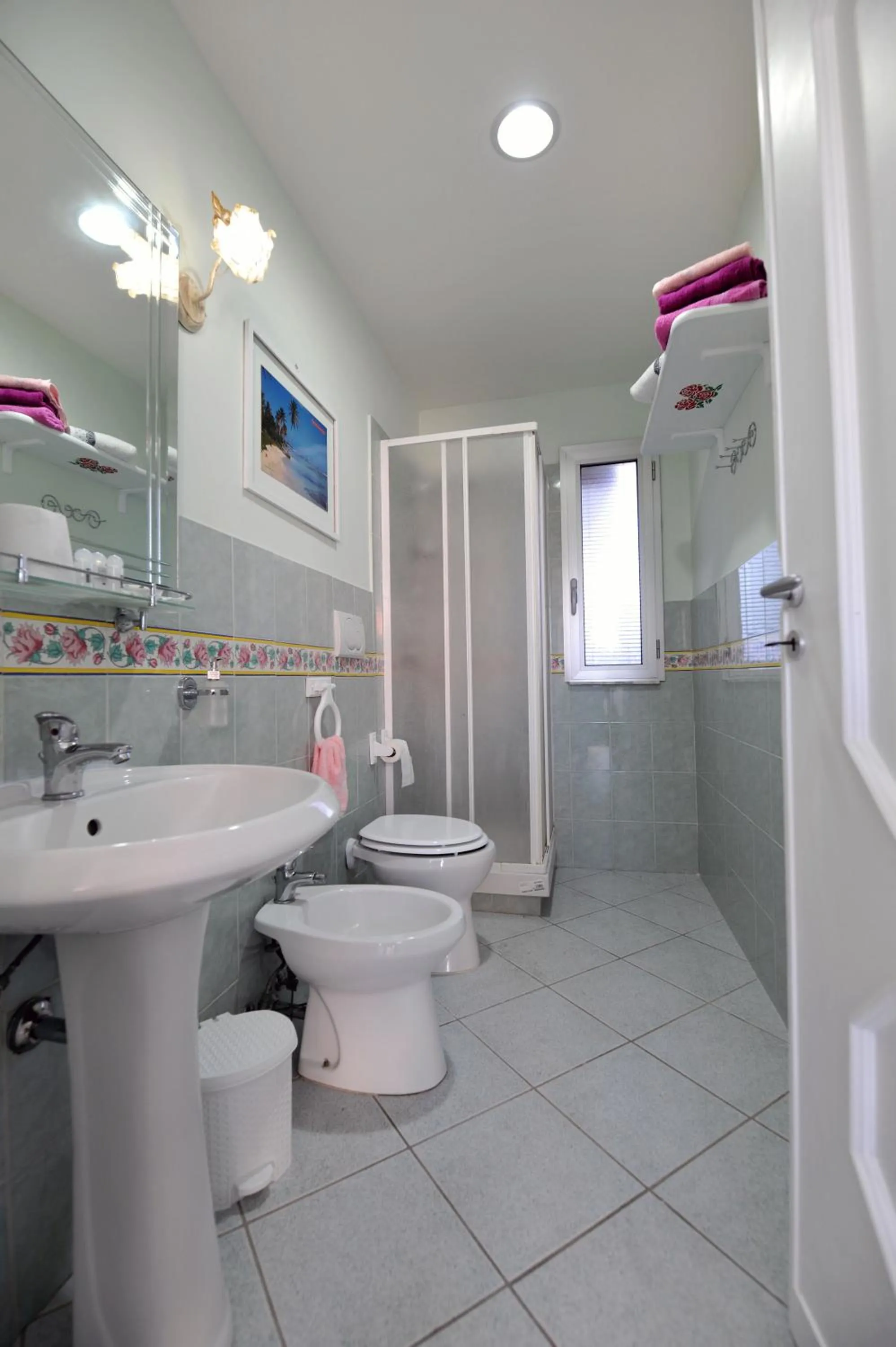 Shower in B&b Le Cycas