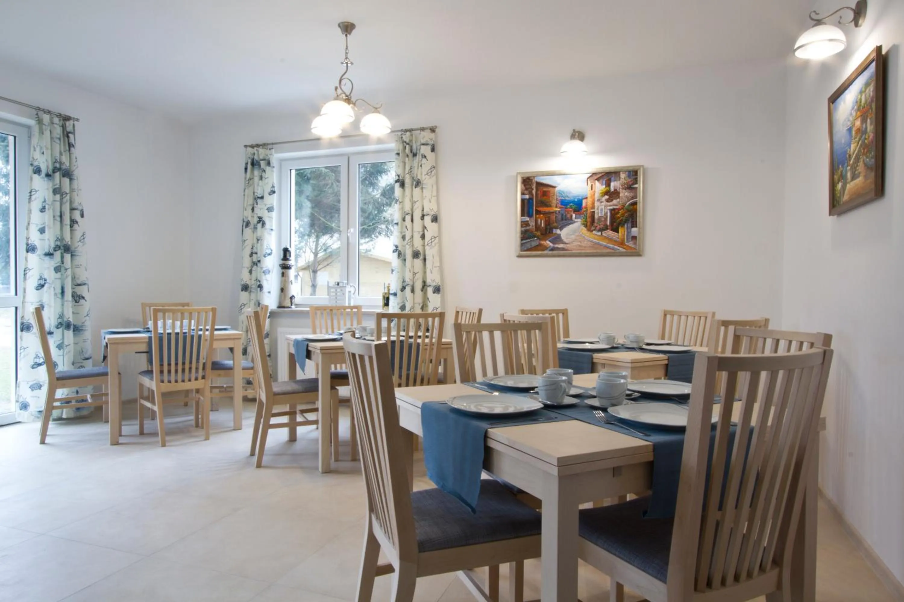 Dining area in Zorza