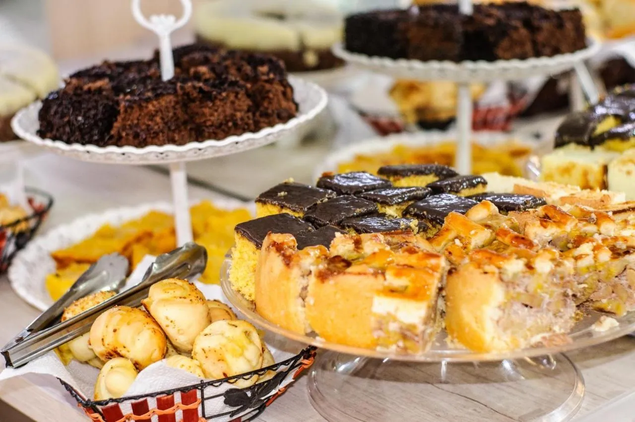 Breakfast in Pousada Nascer do Sol