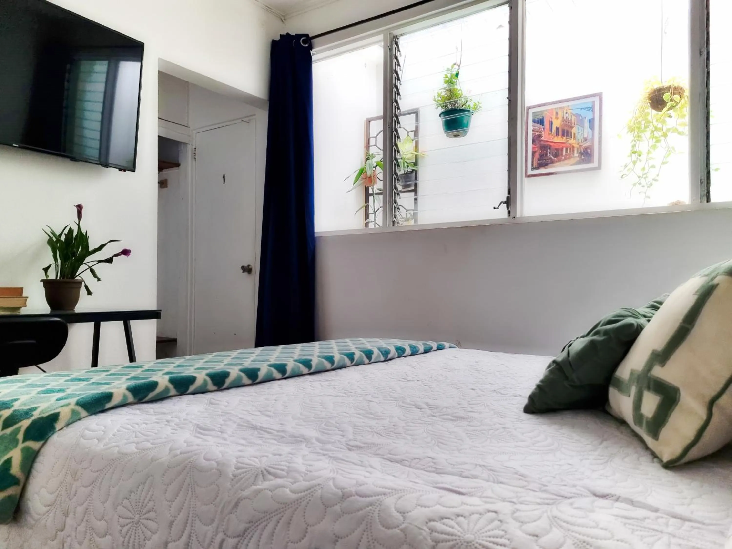 Bedroom, Bed in Casa Jardin del Mango