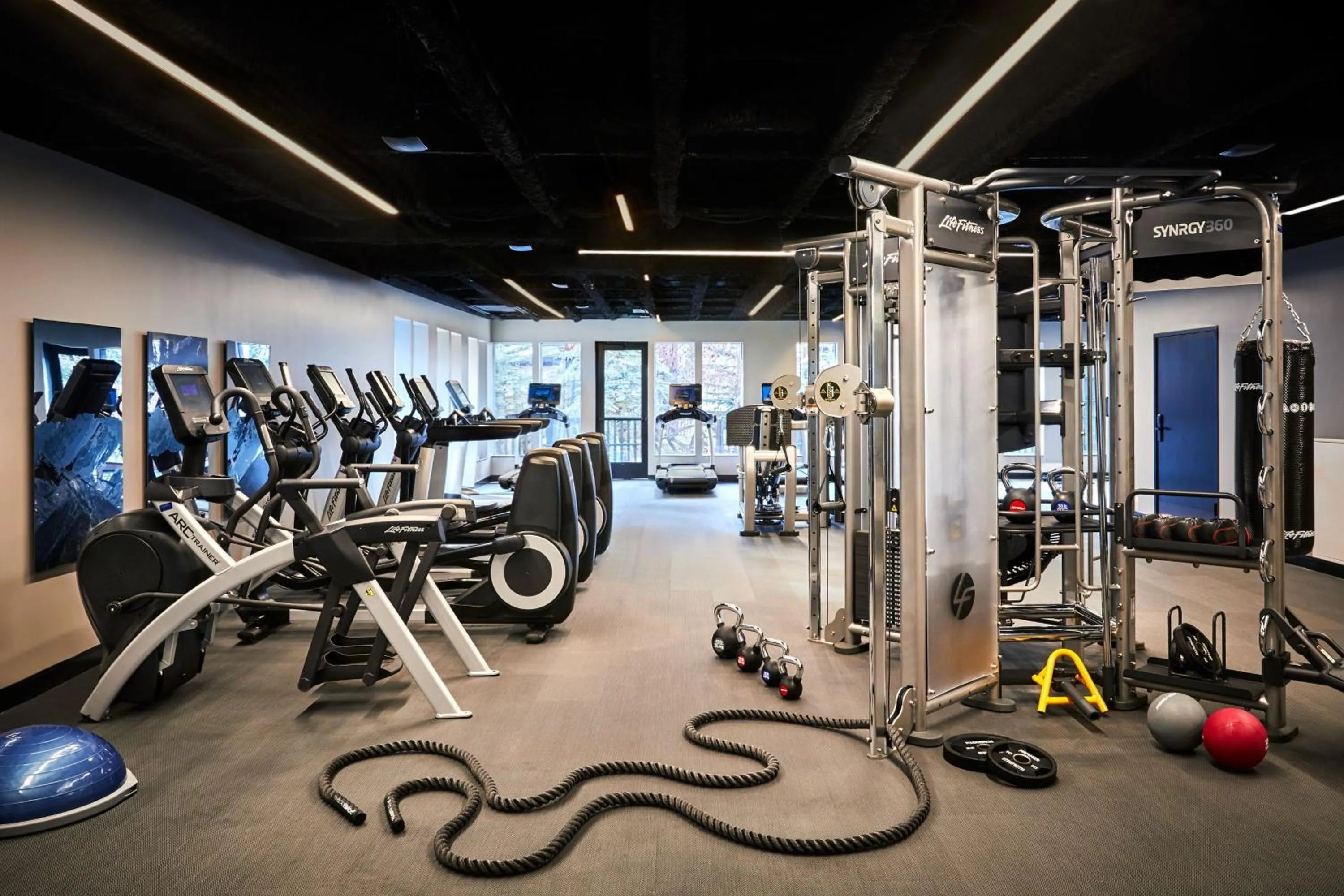 Fitness centre/facilities in The Hythe, a Luxury Collection Resort, Vail