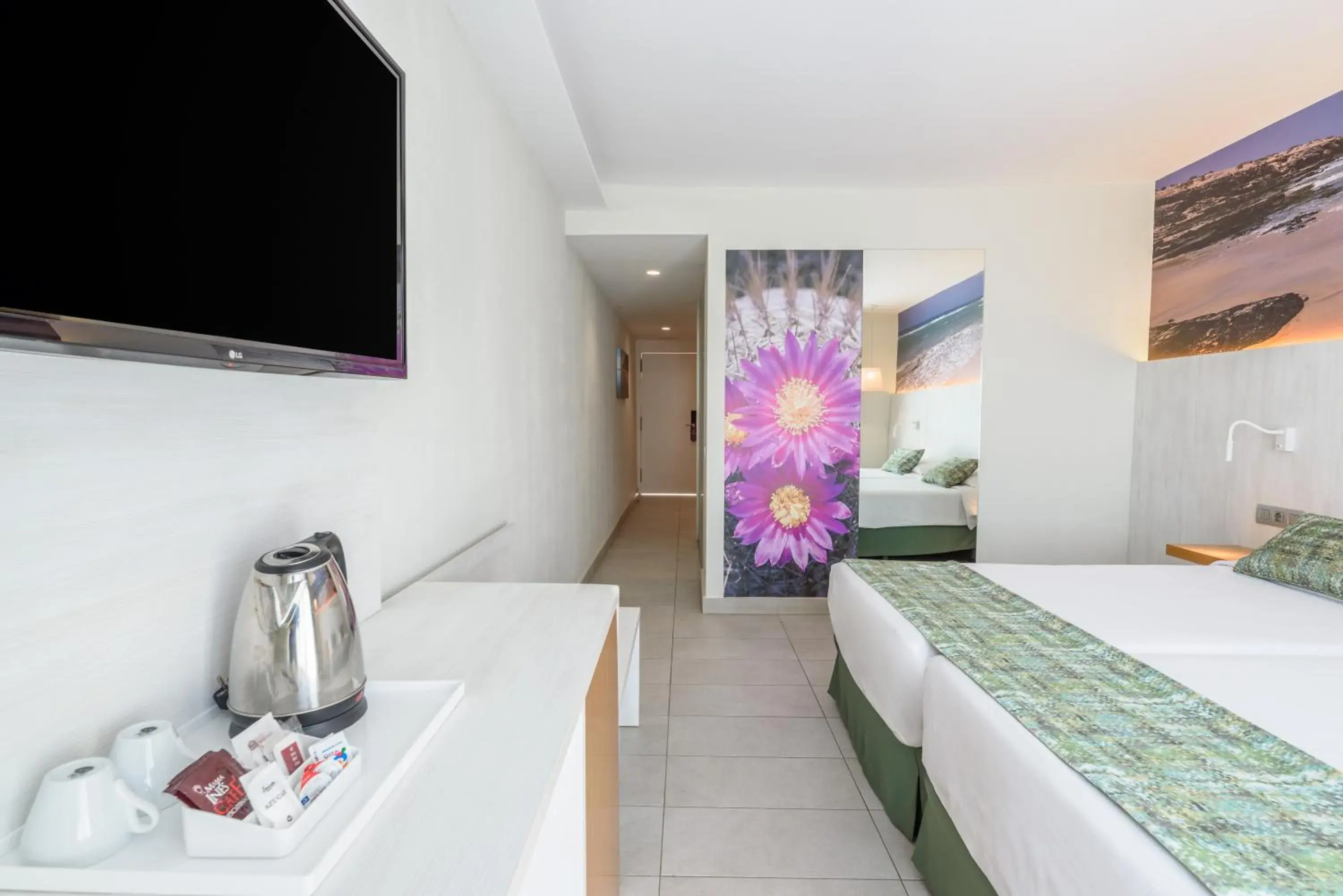 Deluxe Double Room with Balcony and Sea View in FERGUS Cactus Garden Deluxe Double Room with Balcony and Sea View in FERGUS Cactus Garden