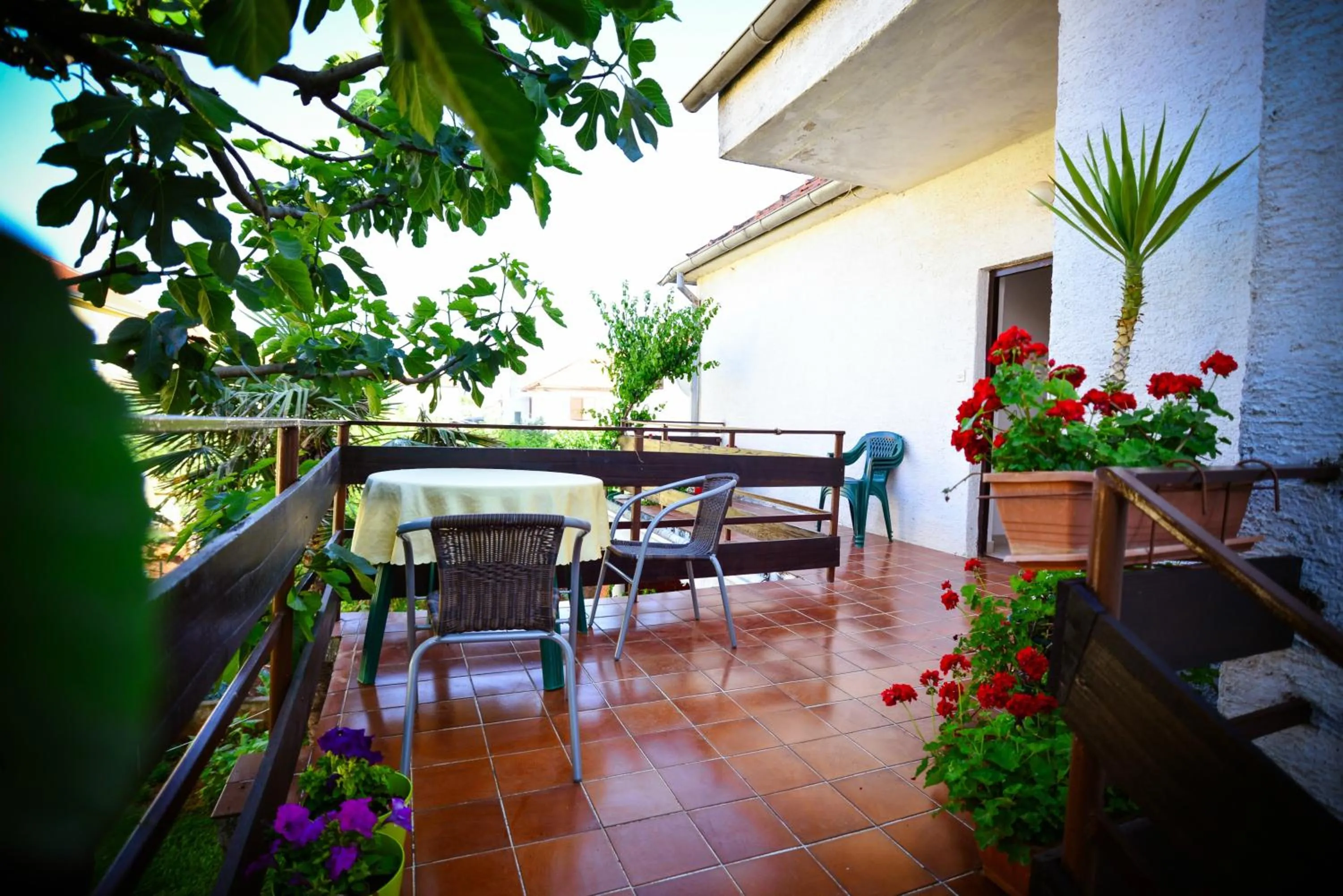 Balcony/Terrace in Apartments Bobo
