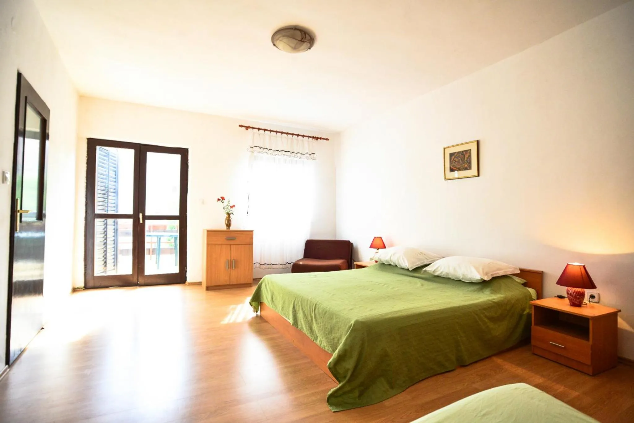Bed in Apartments Bobo