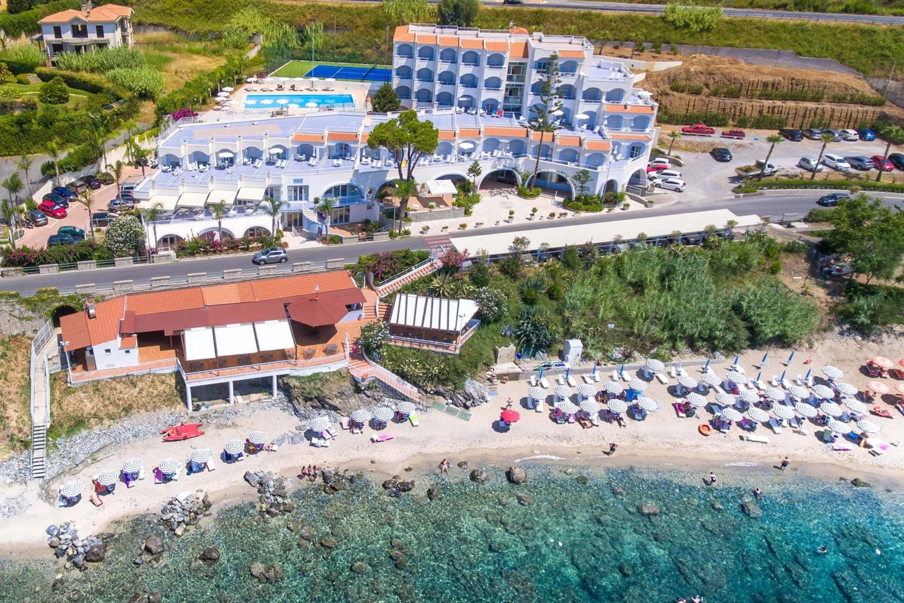 Bird's eye view in Hotel Ferretti