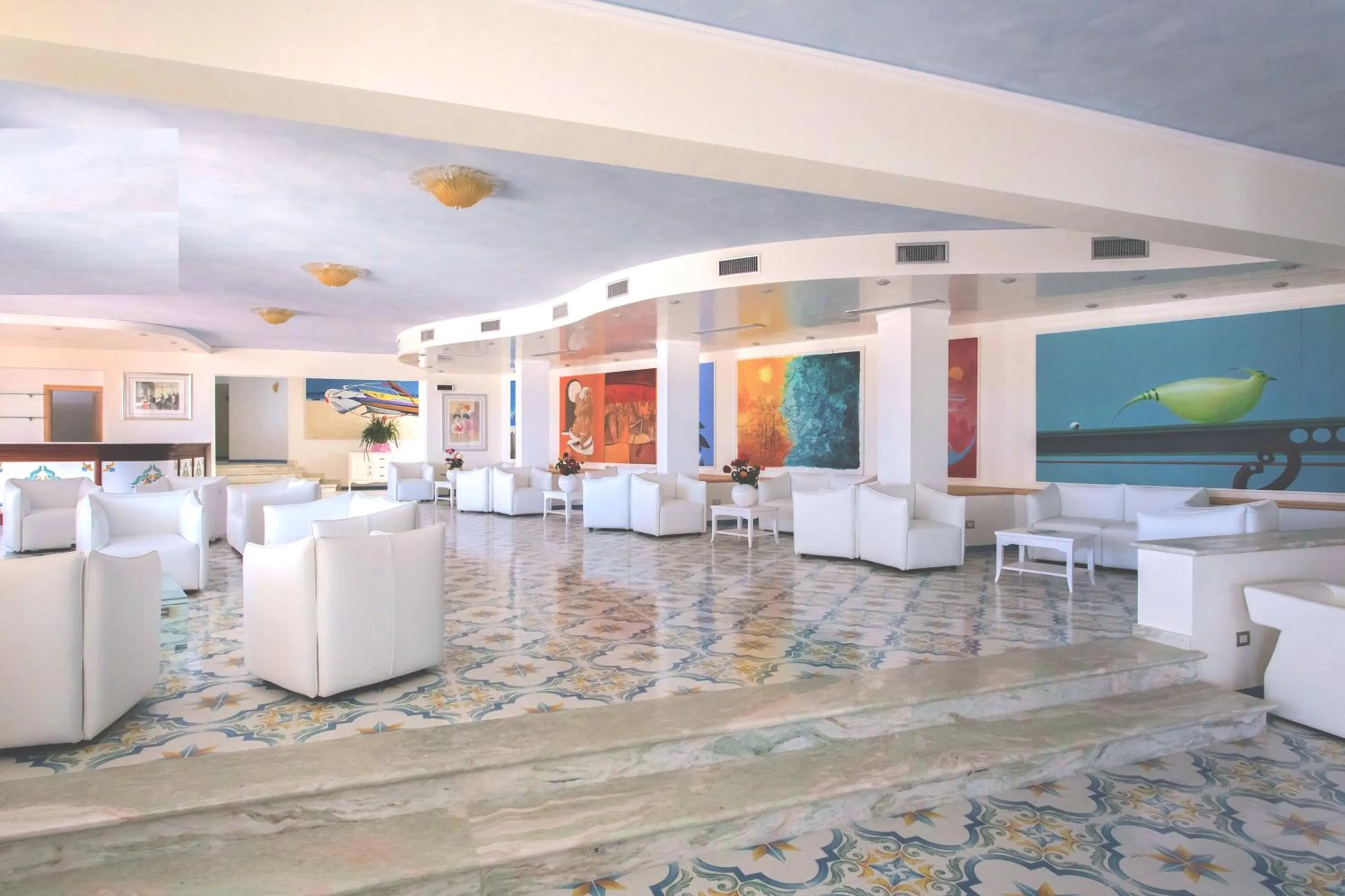 Lobby or reception in Hotel Ferretti