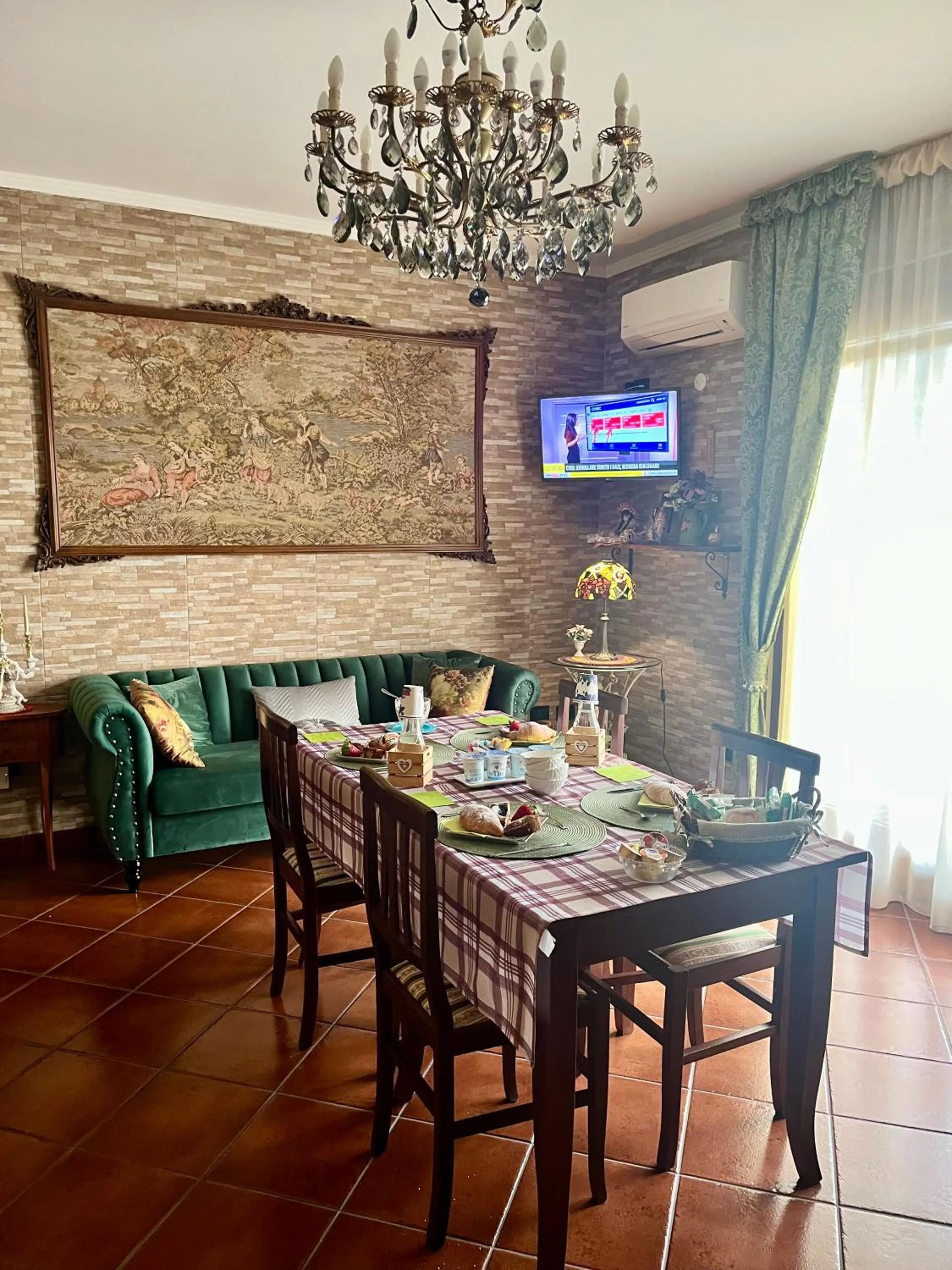 Living room in La Mammola Bed&Breakfast