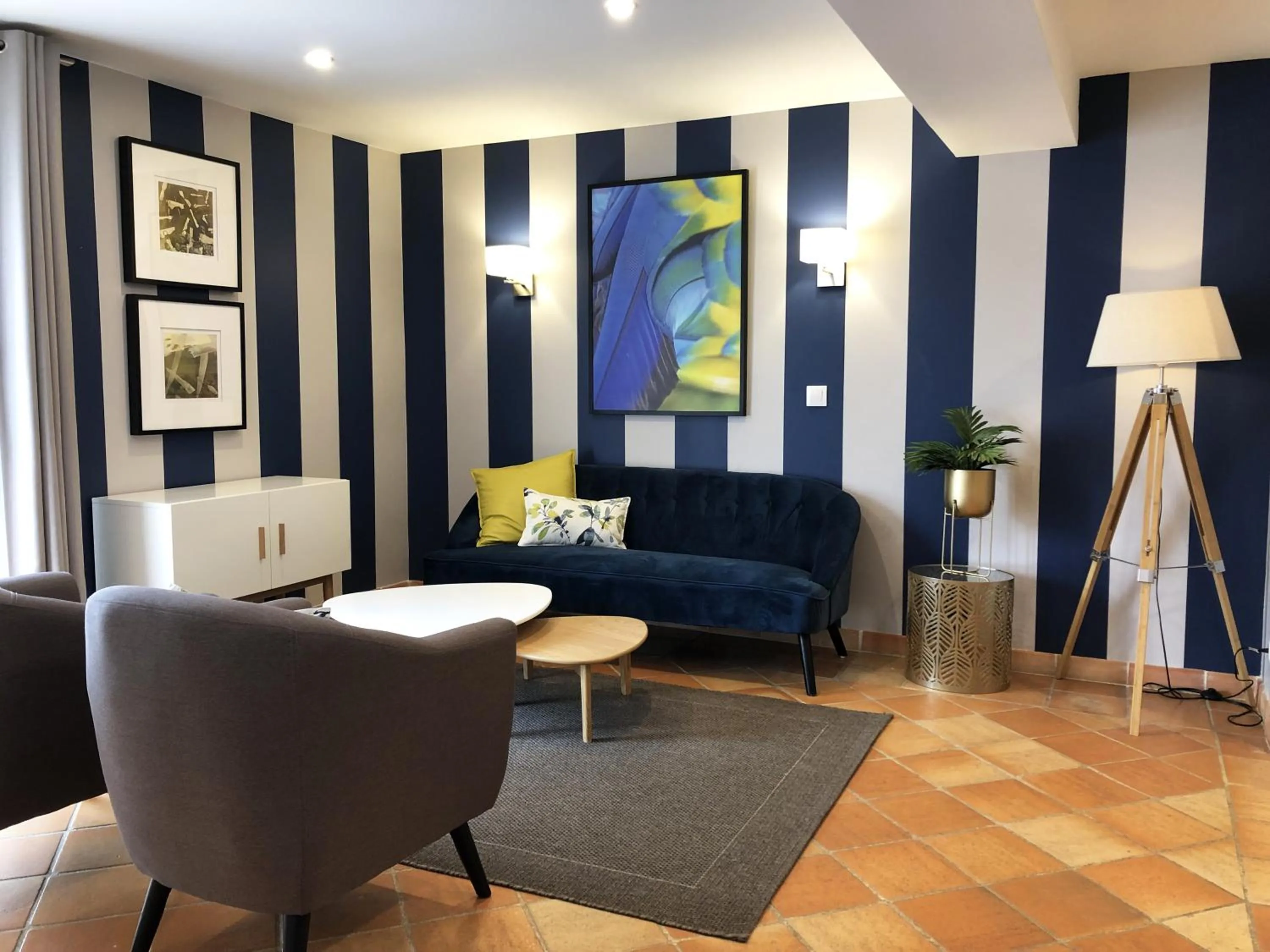 Living room in Hotel Les Suites - Domaine de Crécy