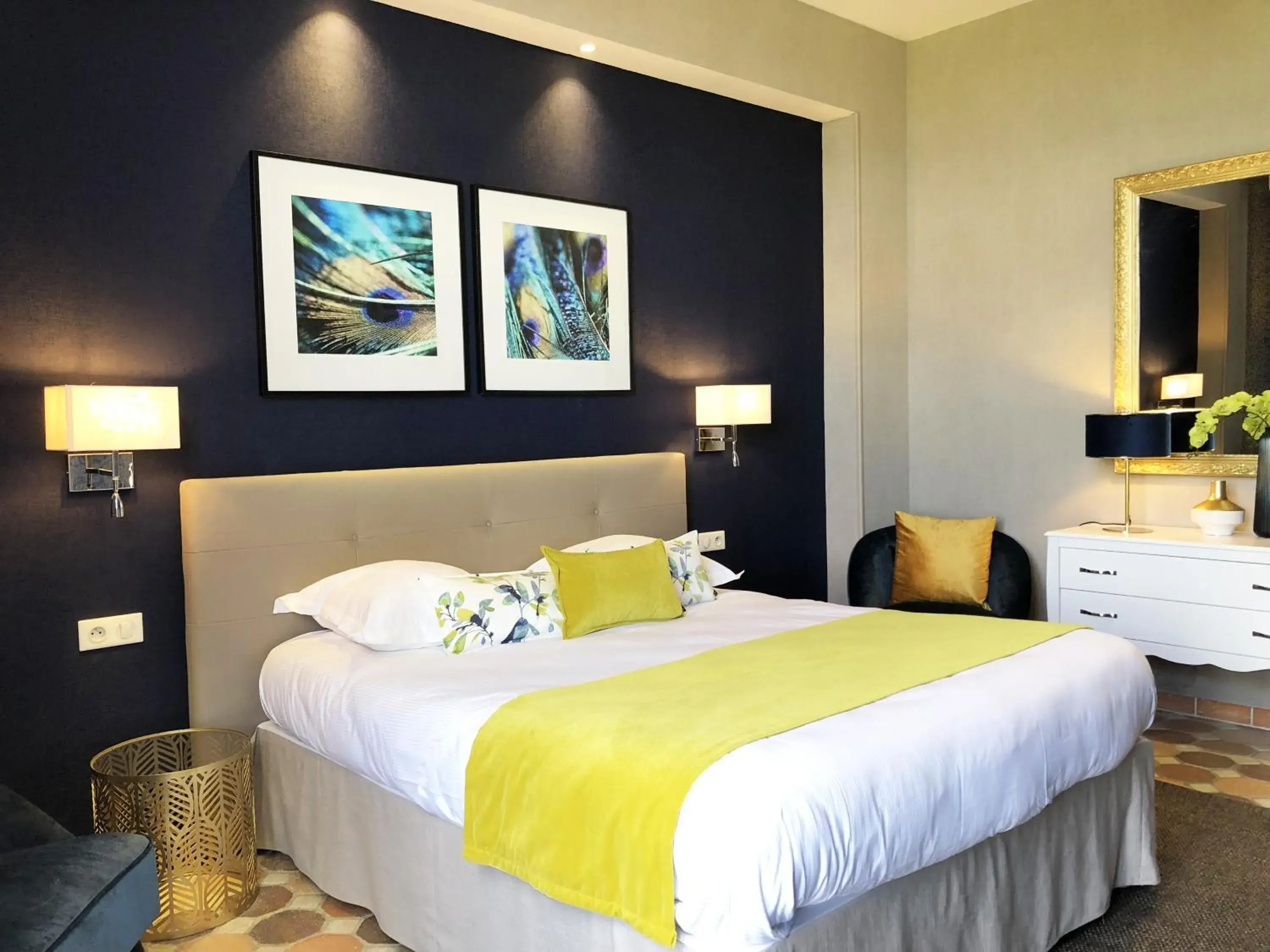 Grand Suite with Terrace in Hotel Les Suites - Domaine de Crécy Grand Suite with Terrace in Hotel Les Suites - Domaine de Crécy