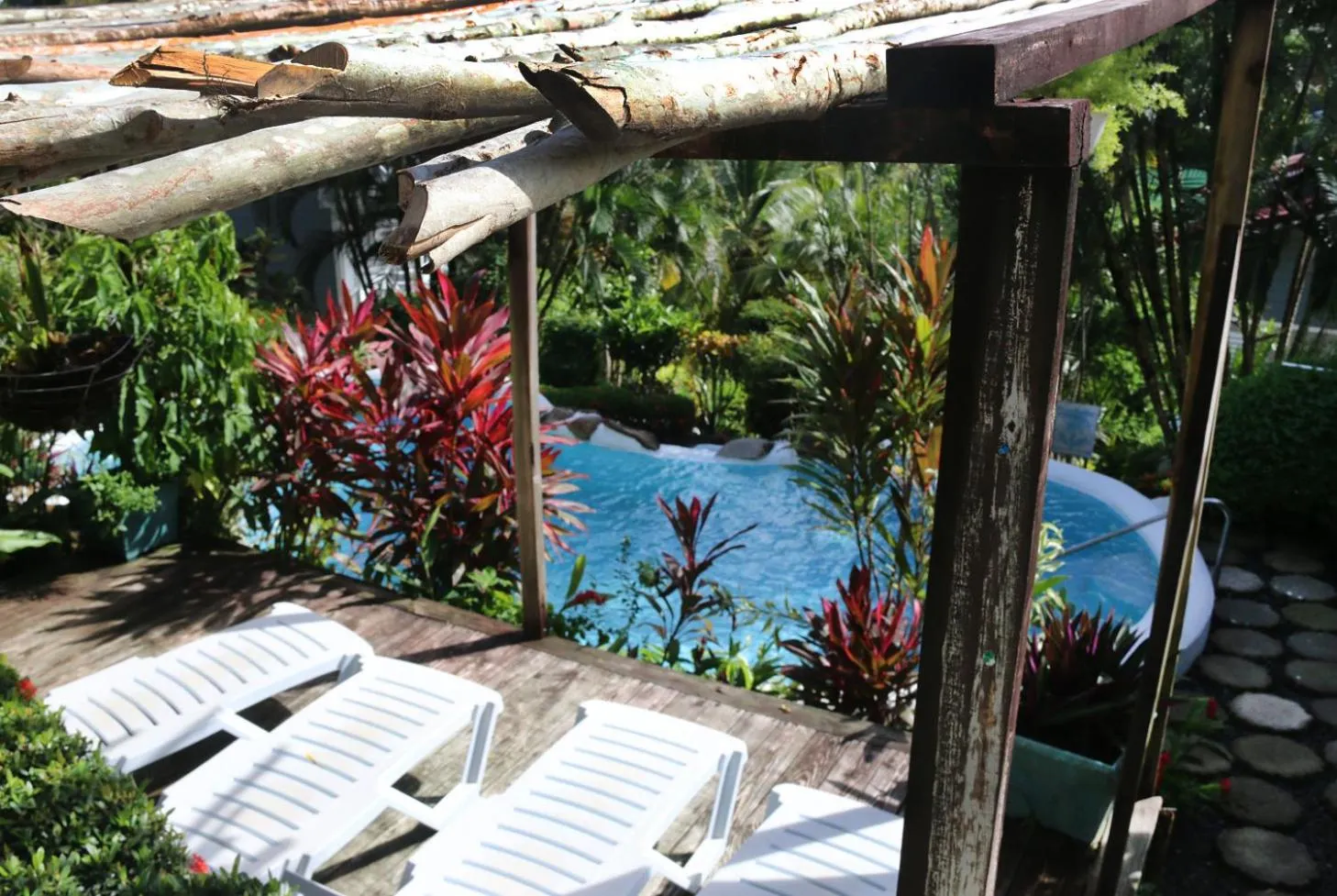 Swimming pool in Oasis Marigot