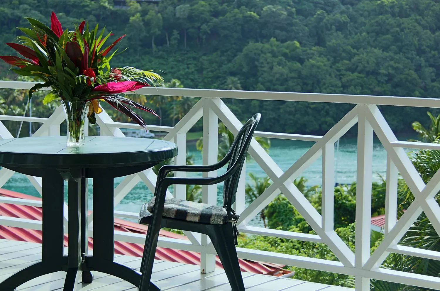 Balcony/Terrace in Oasis Marigot