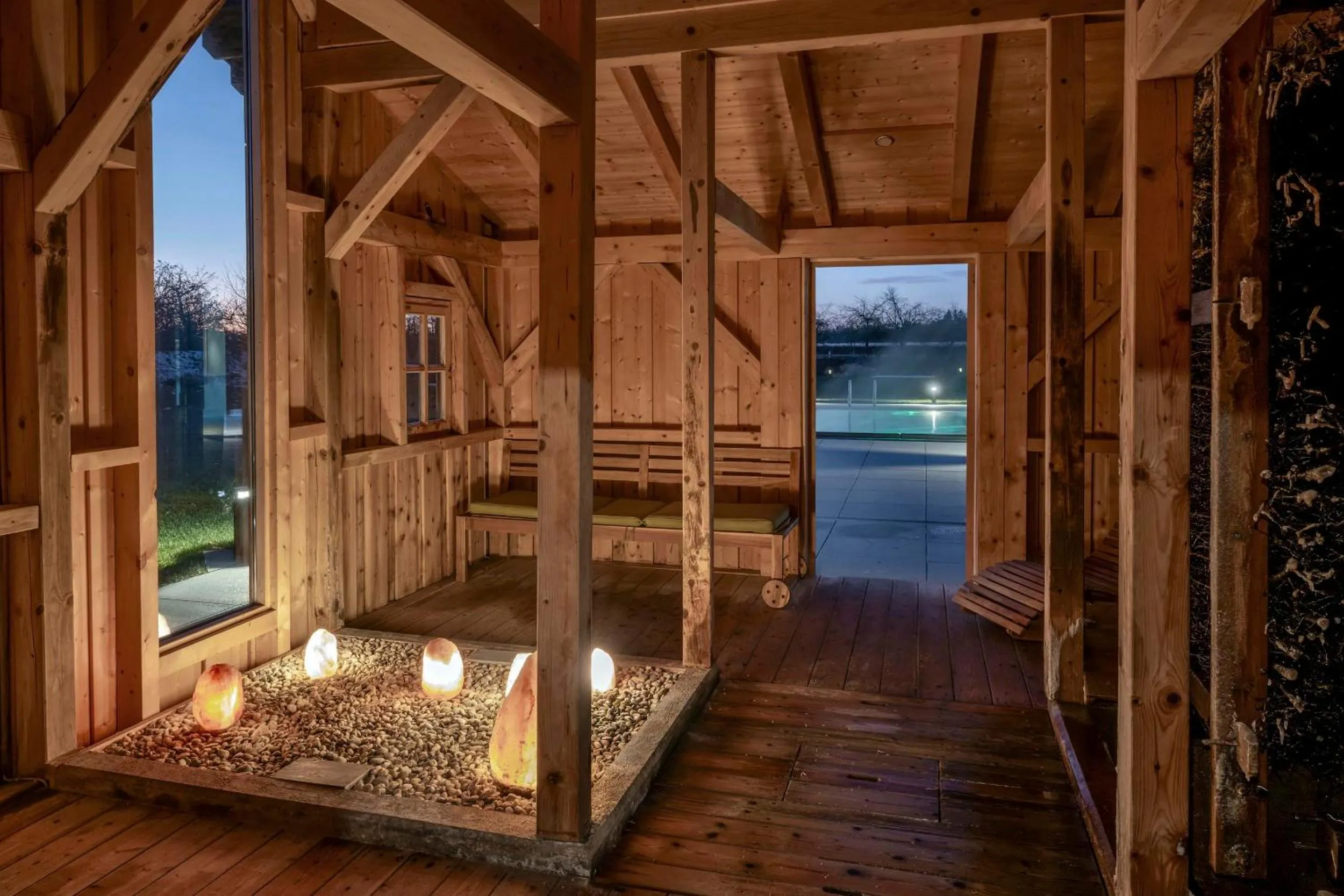 Spa and wellness centre/facilities in Hotel am Haslinger Hof