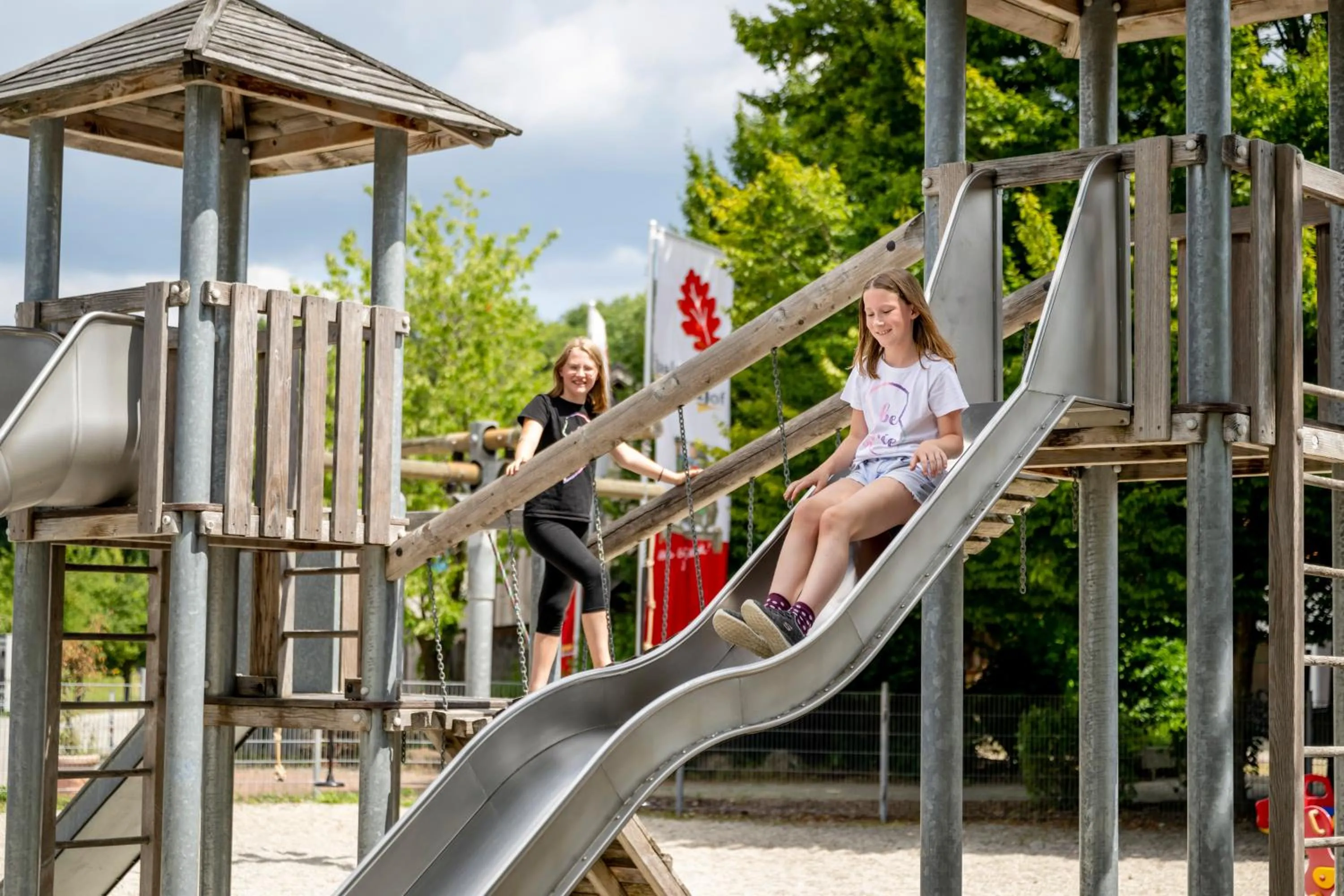 Children play ground in Hotel am Haslinger Hof