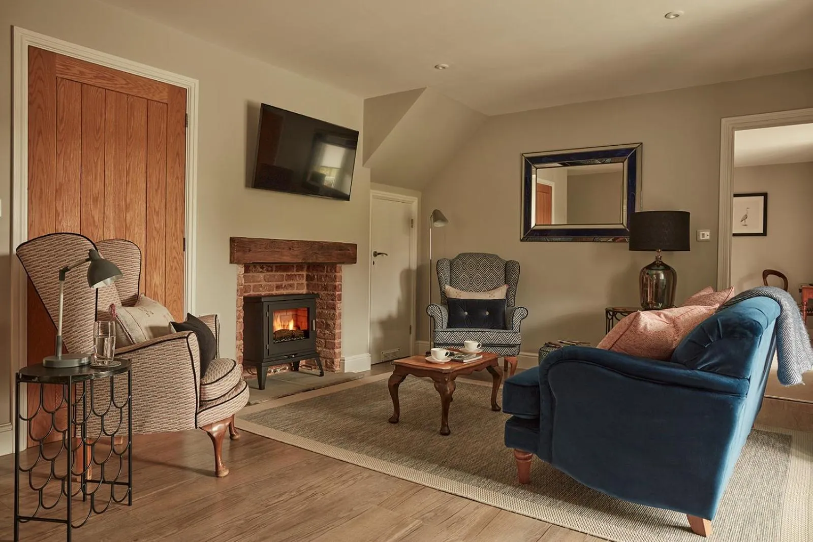 Living room in Cliff Farmhouse B&B Suites