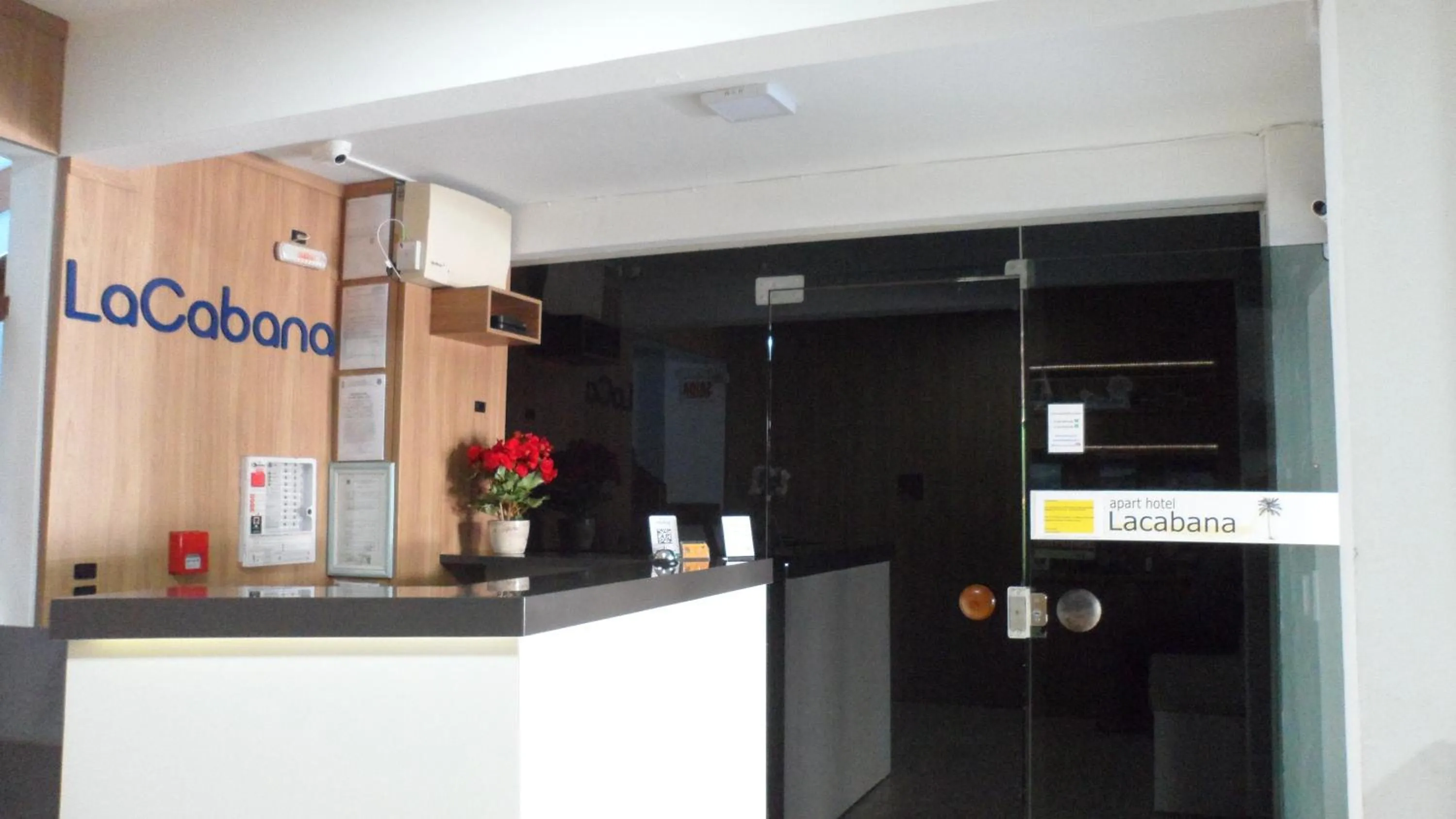 Lobby or reception in Apart Hotel La Cabana