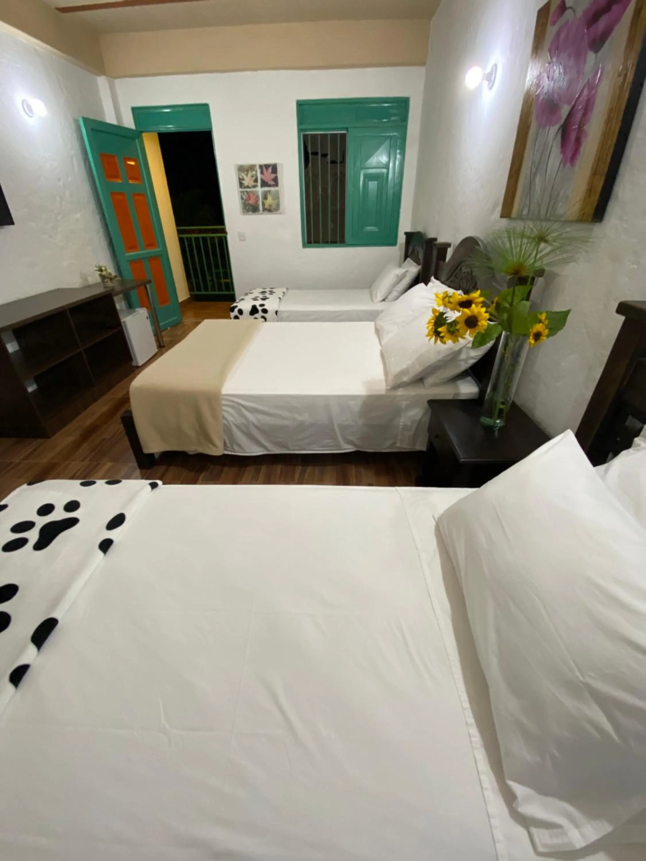 Bedroom, Bed in Hotel Campestre Paraiso Cafetero