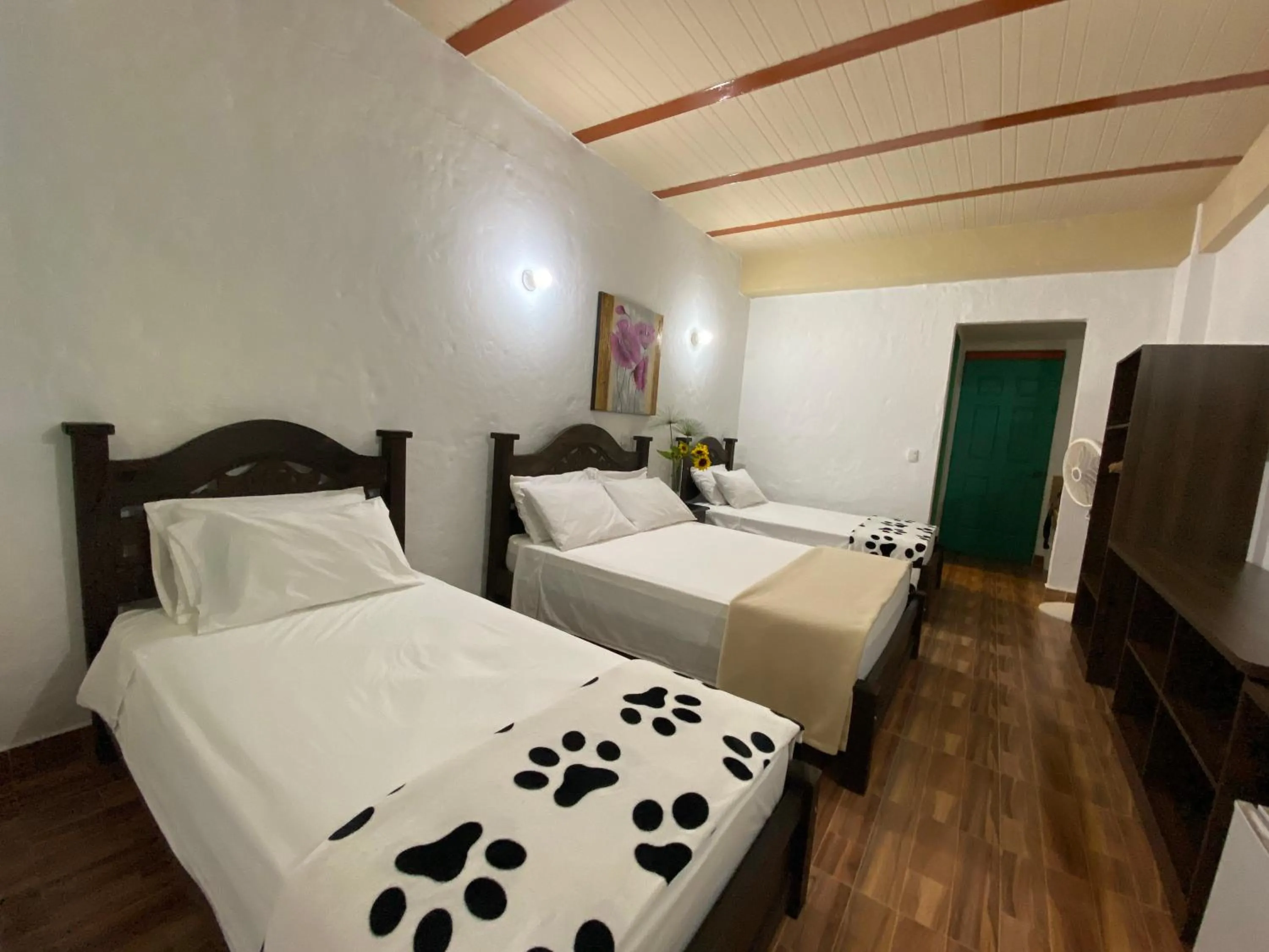 Bedroom, Bed in Hotel Campestre Paraiso Cafetero