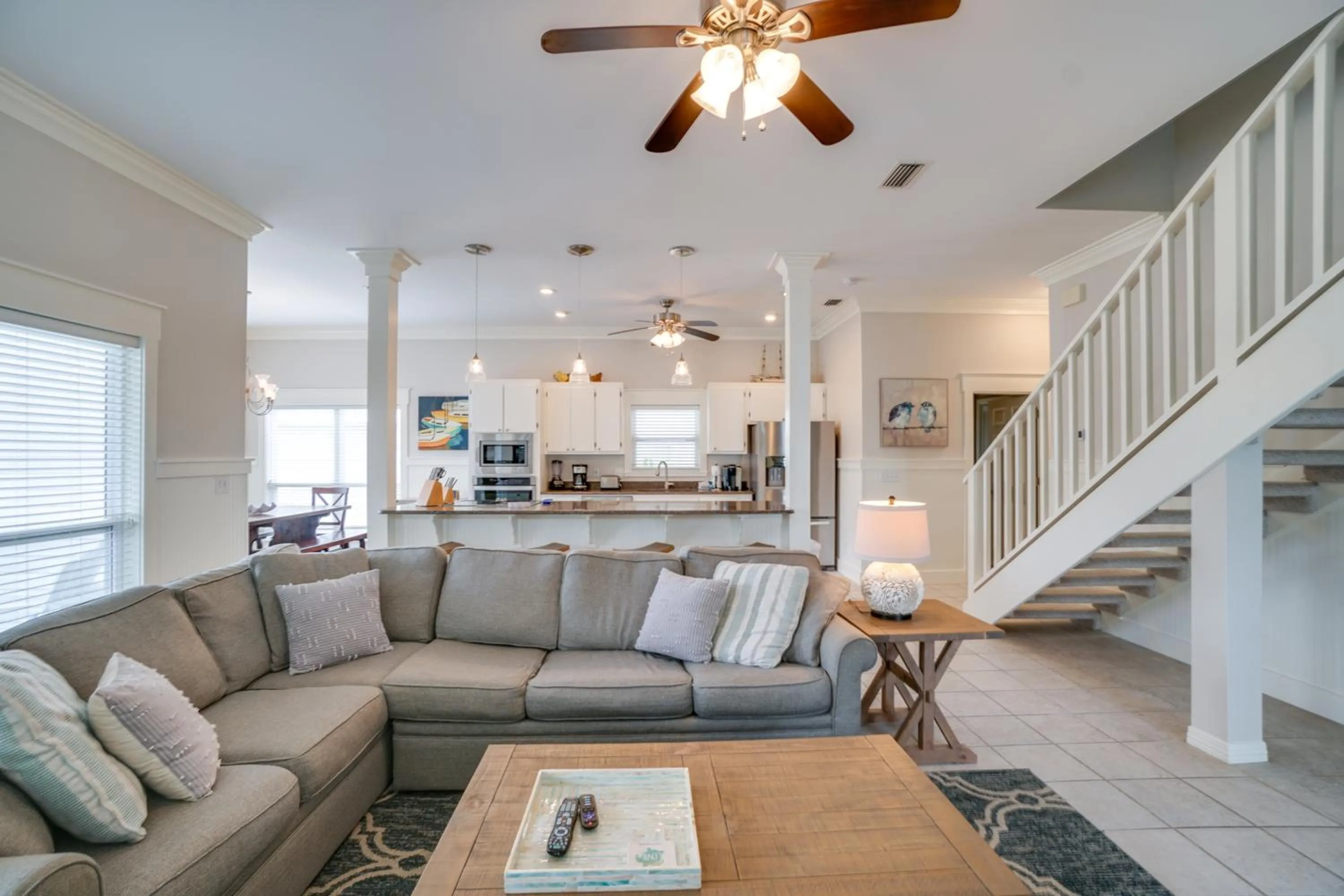 Living room in 30A Beach House - Walking on Sunshine