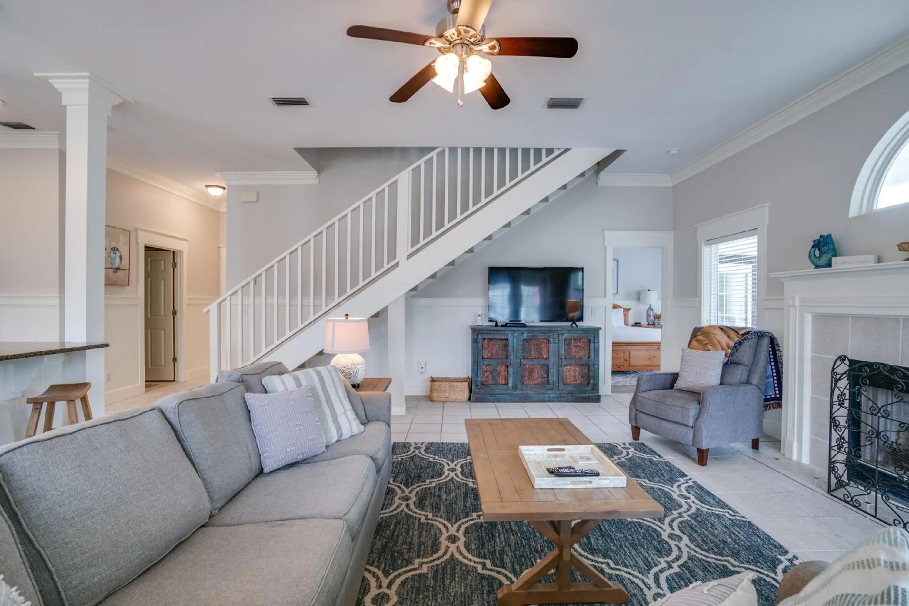 TV and multimedia in 30A Beach House - Walking on Sunshine