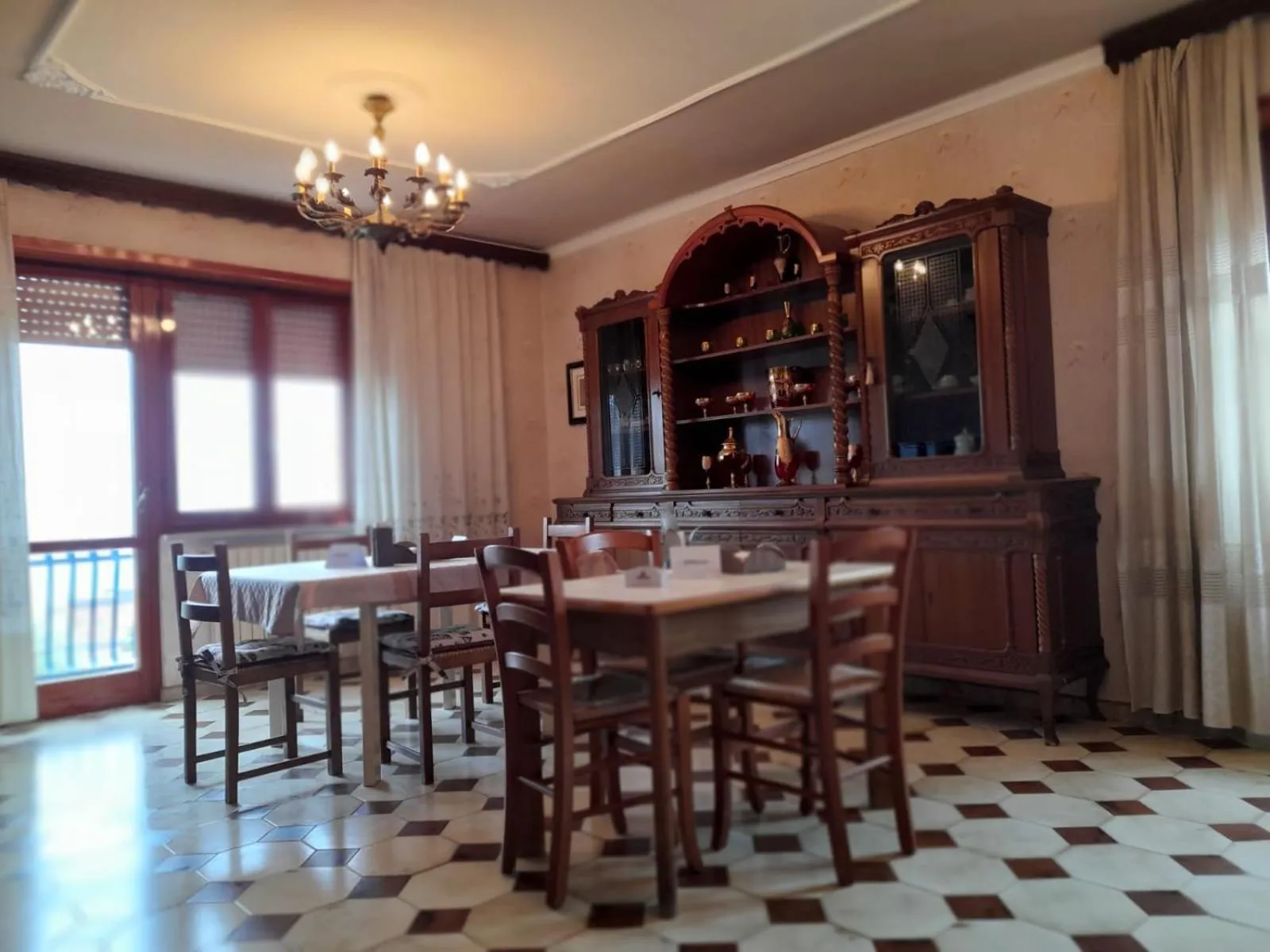 Communal lounge/ TV room in B&B ANXUR