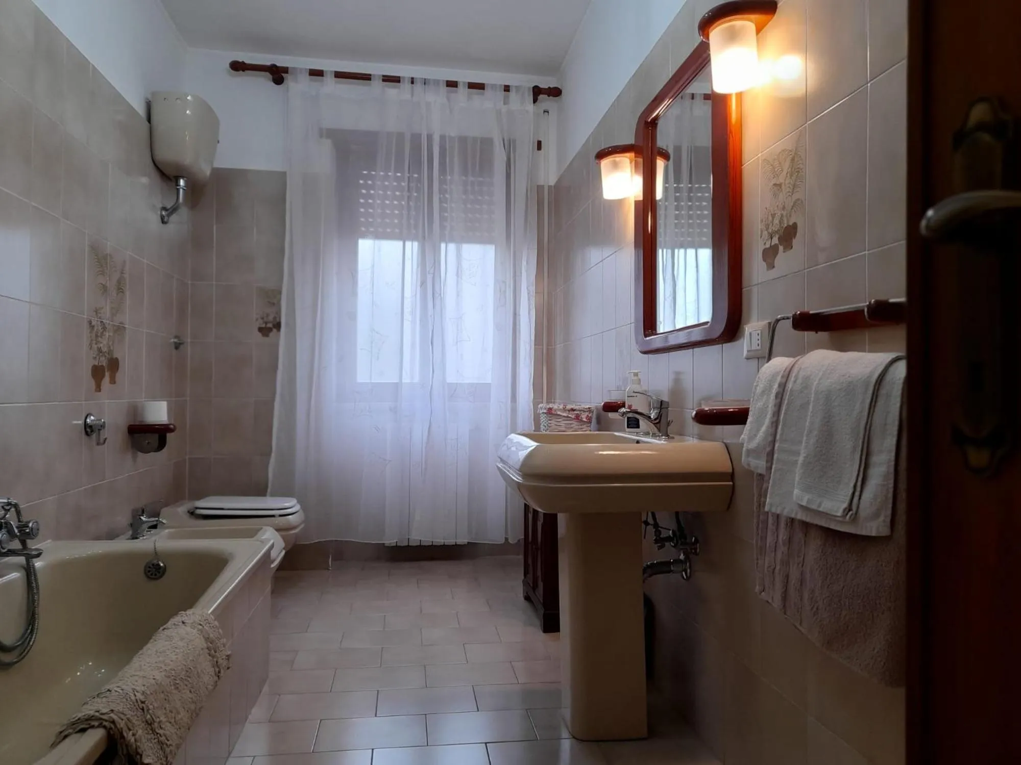 Bathroom, Bed in B&B ANXUR