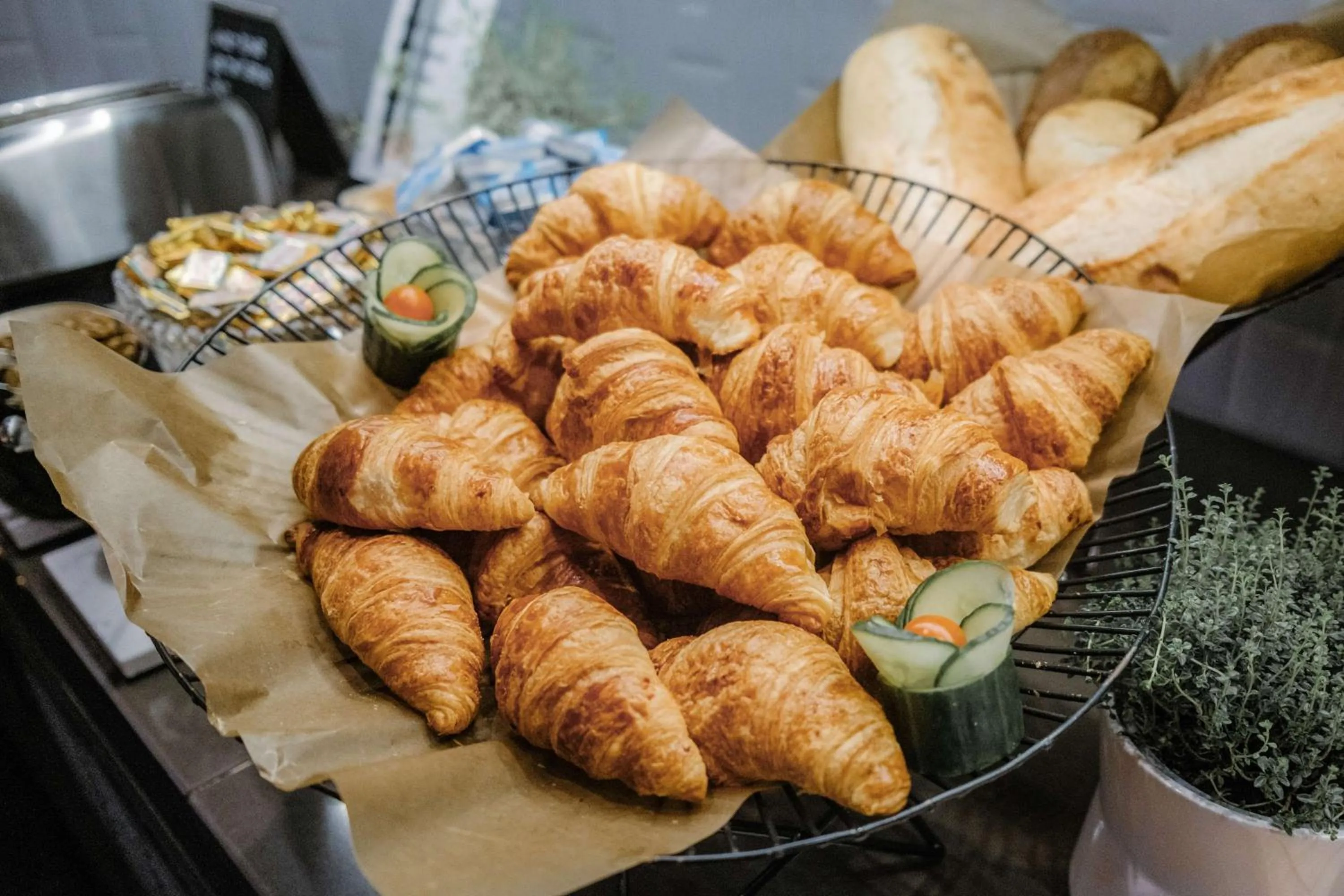 Breakfast in Radisson Blu Arlandia Hotel, Stockholm-Arlanda