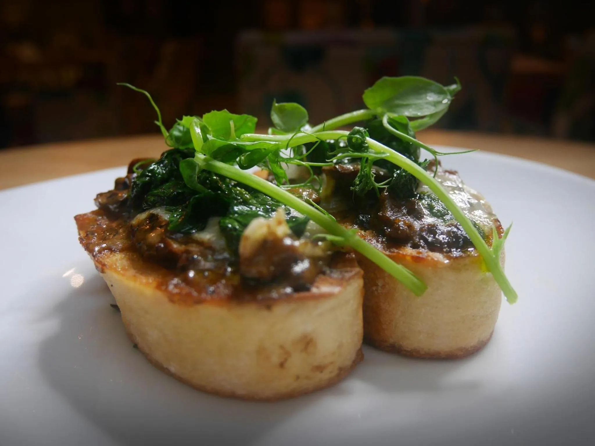 Food close-up in HYDE Hotel