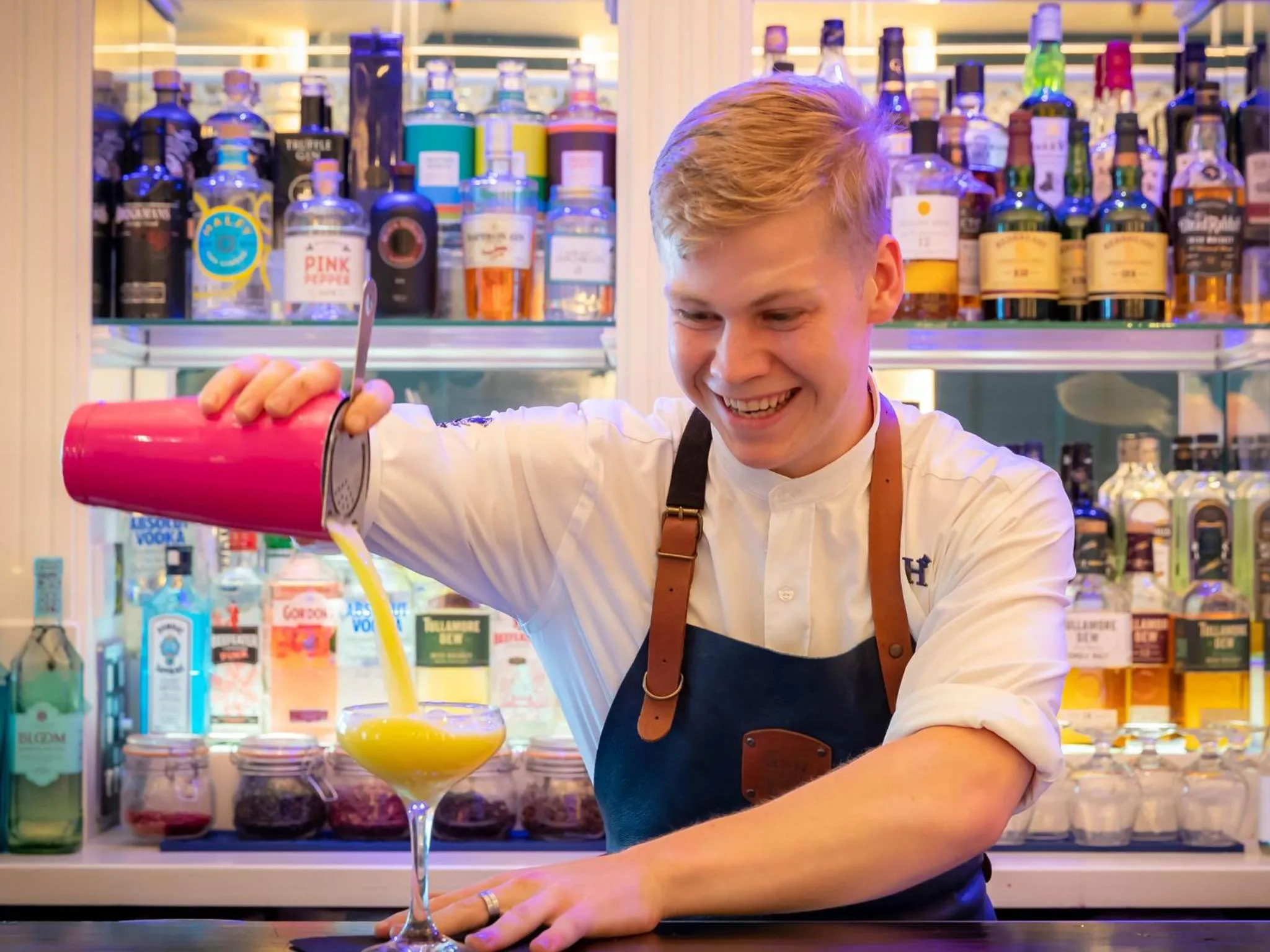 Alcoholic drinks in HYDE Hotel