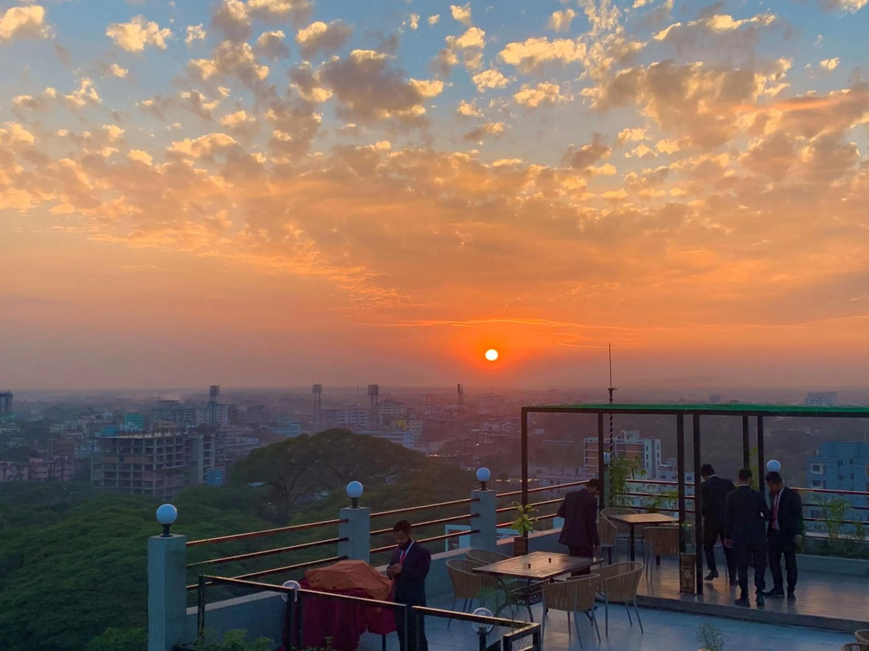 Balcony/Terrace in Hotel Noorjahan Grand