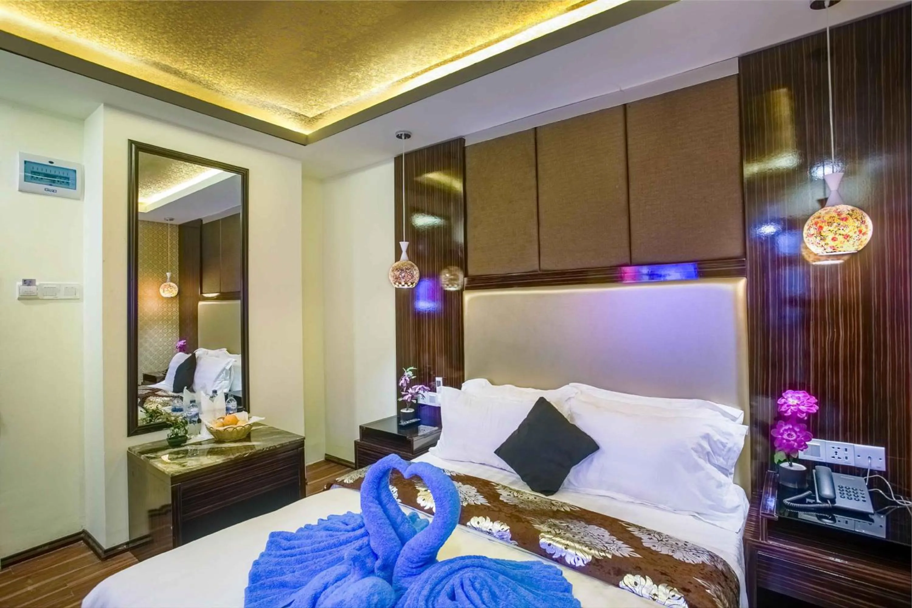 Photo of the whole room, Bed in Hotel Noorjahan Grand